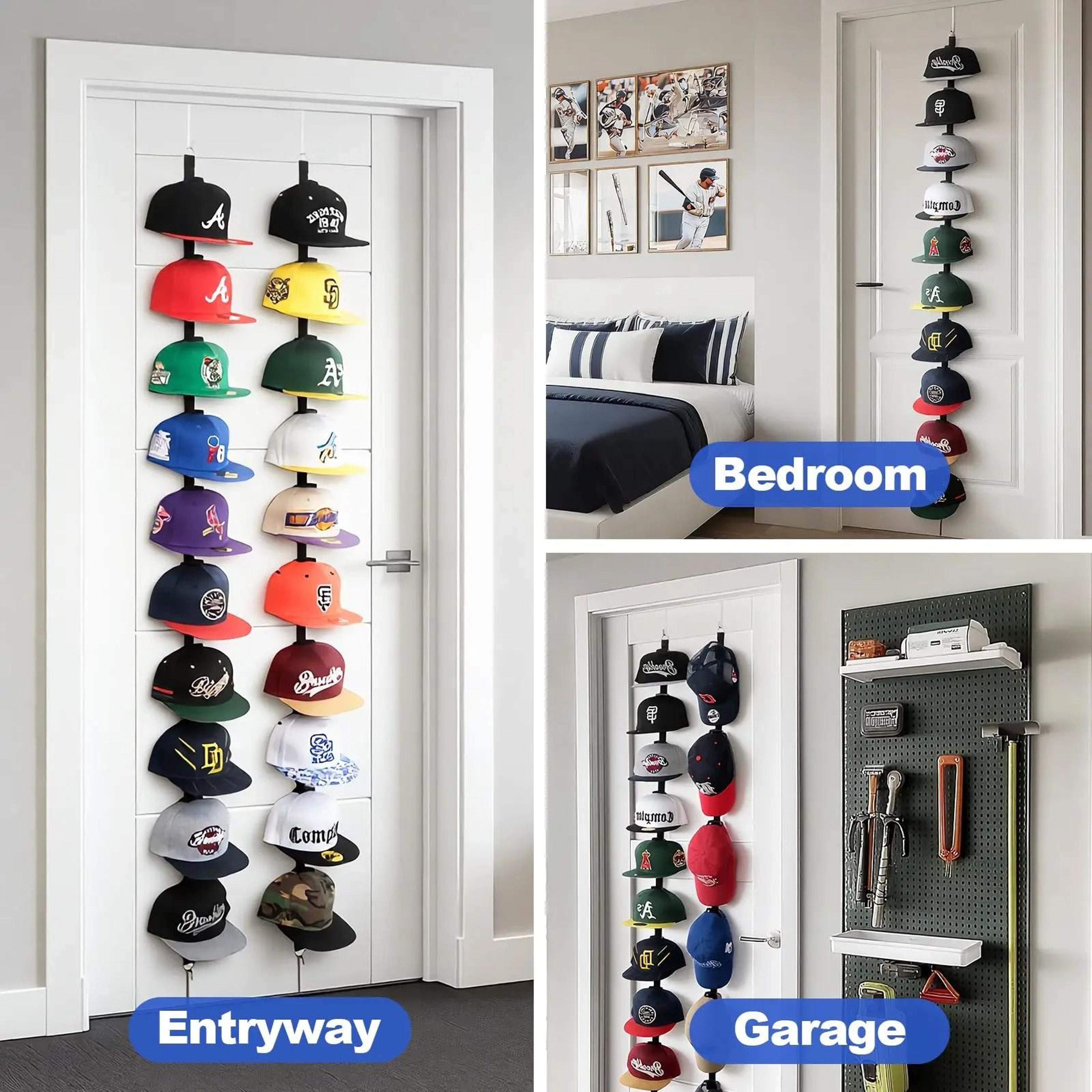 CapNest Over Door Hat Rack 5