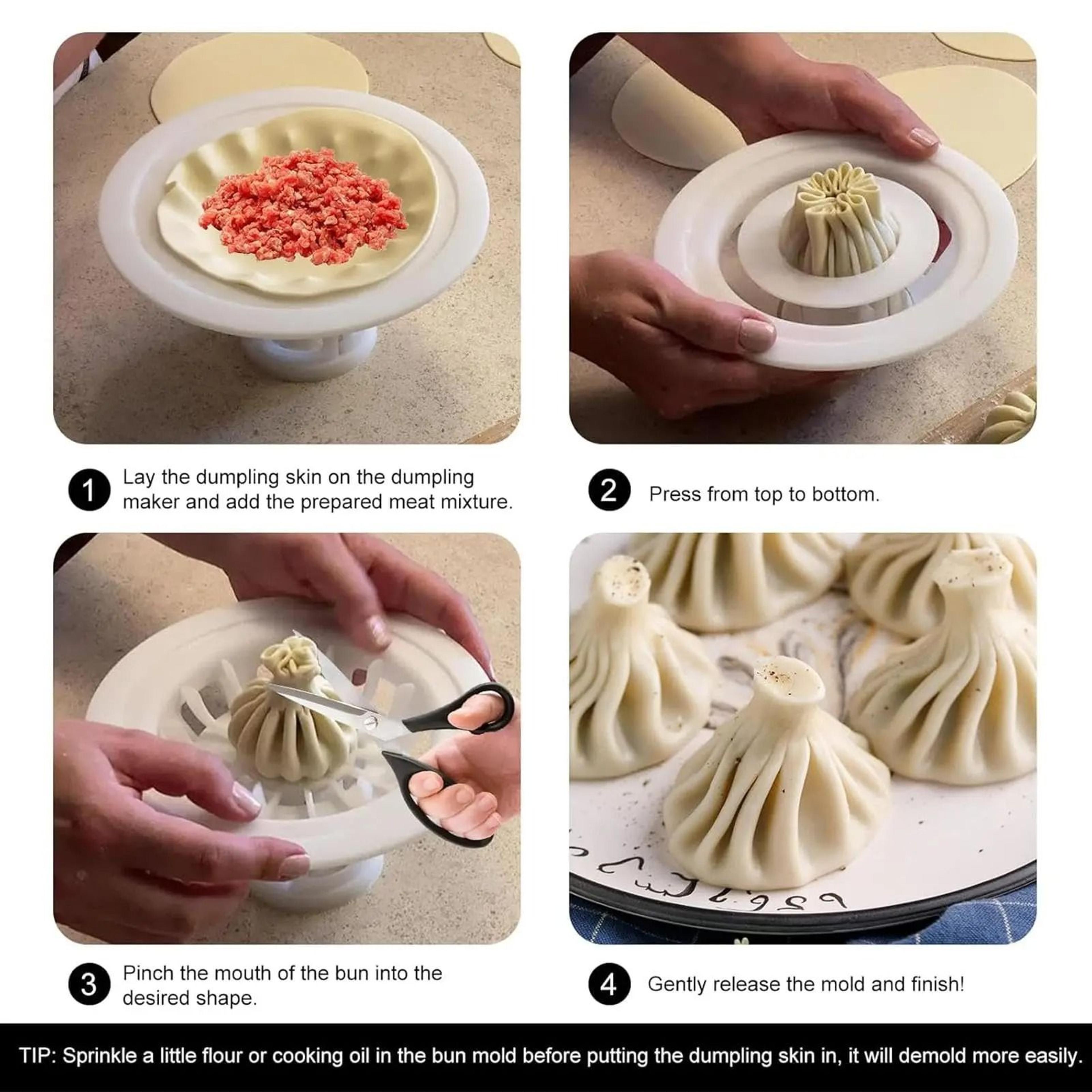 DoughPress Bao Dumpling Maker 5