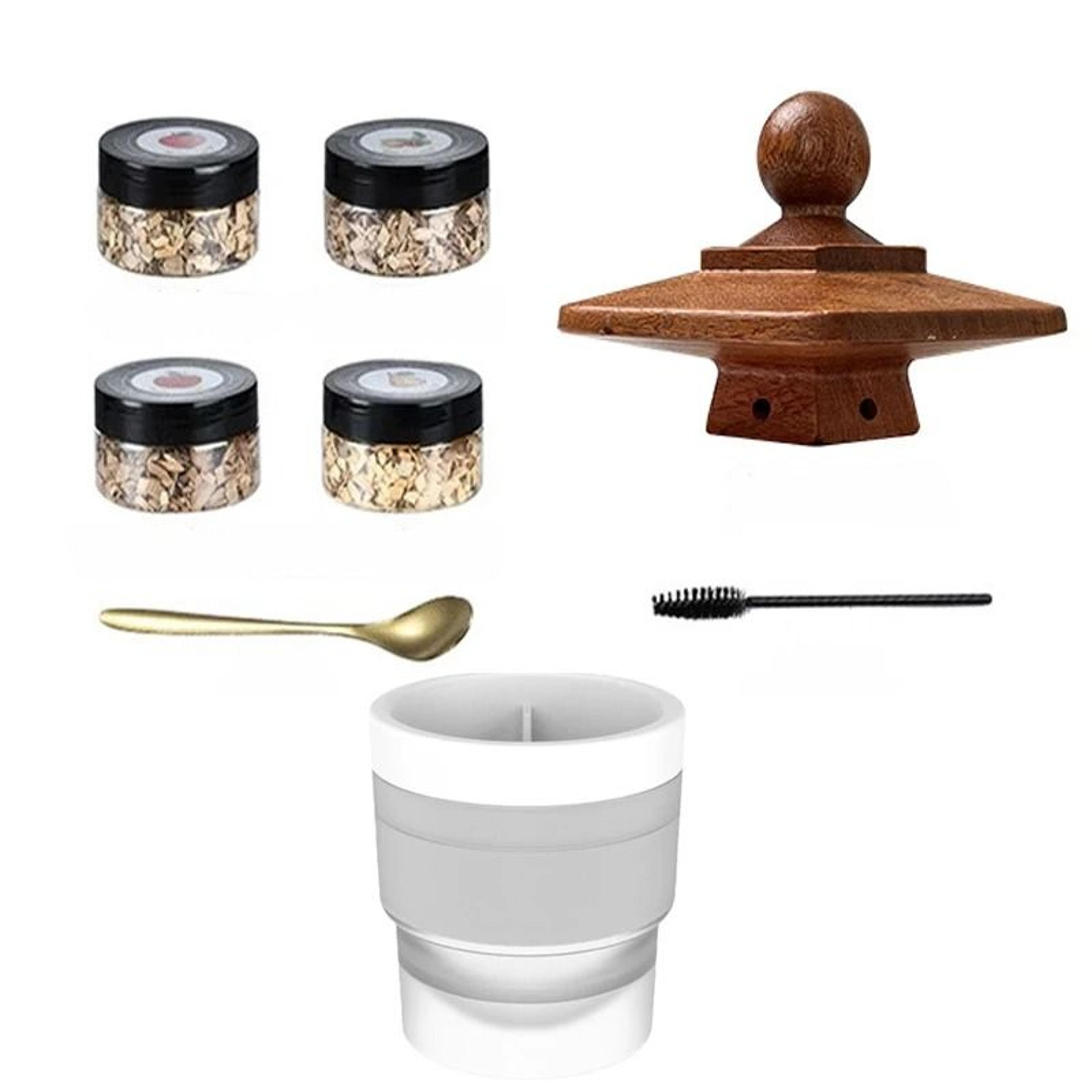 OakMist Whiskey Smoker Kit 13