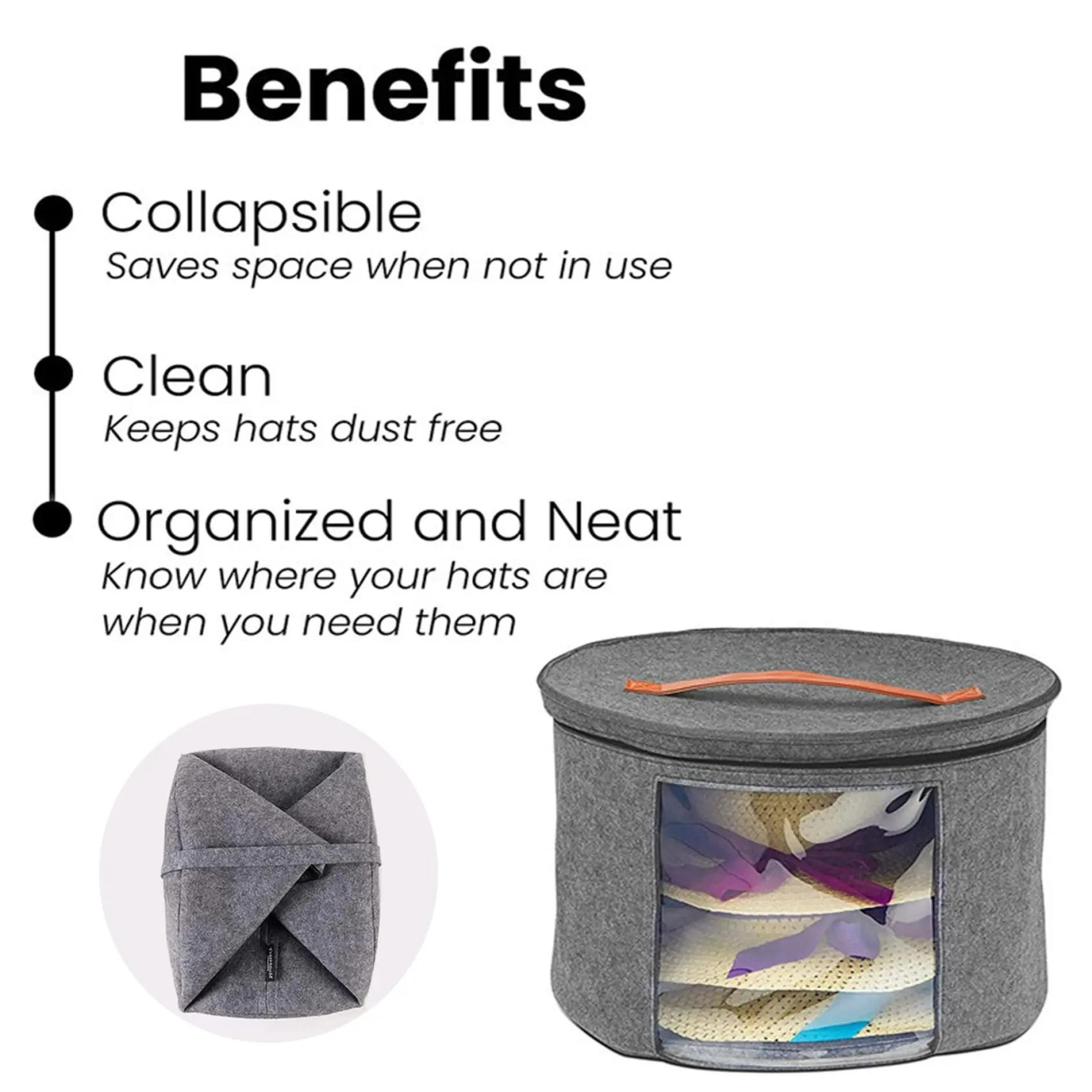 HatHaven Stackable Storage Box 4