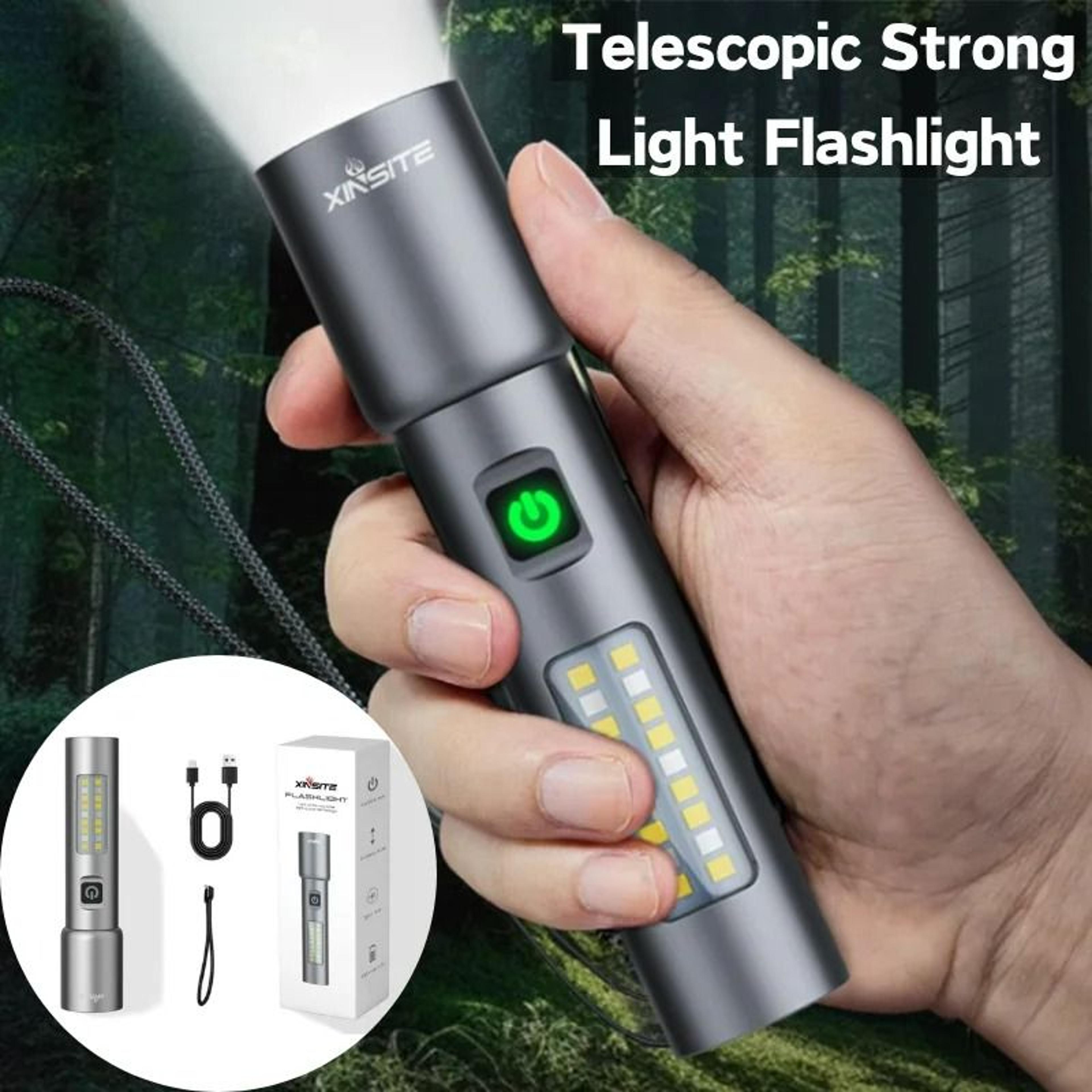 BeamForge Rechargeable Zoom Flashlight 0