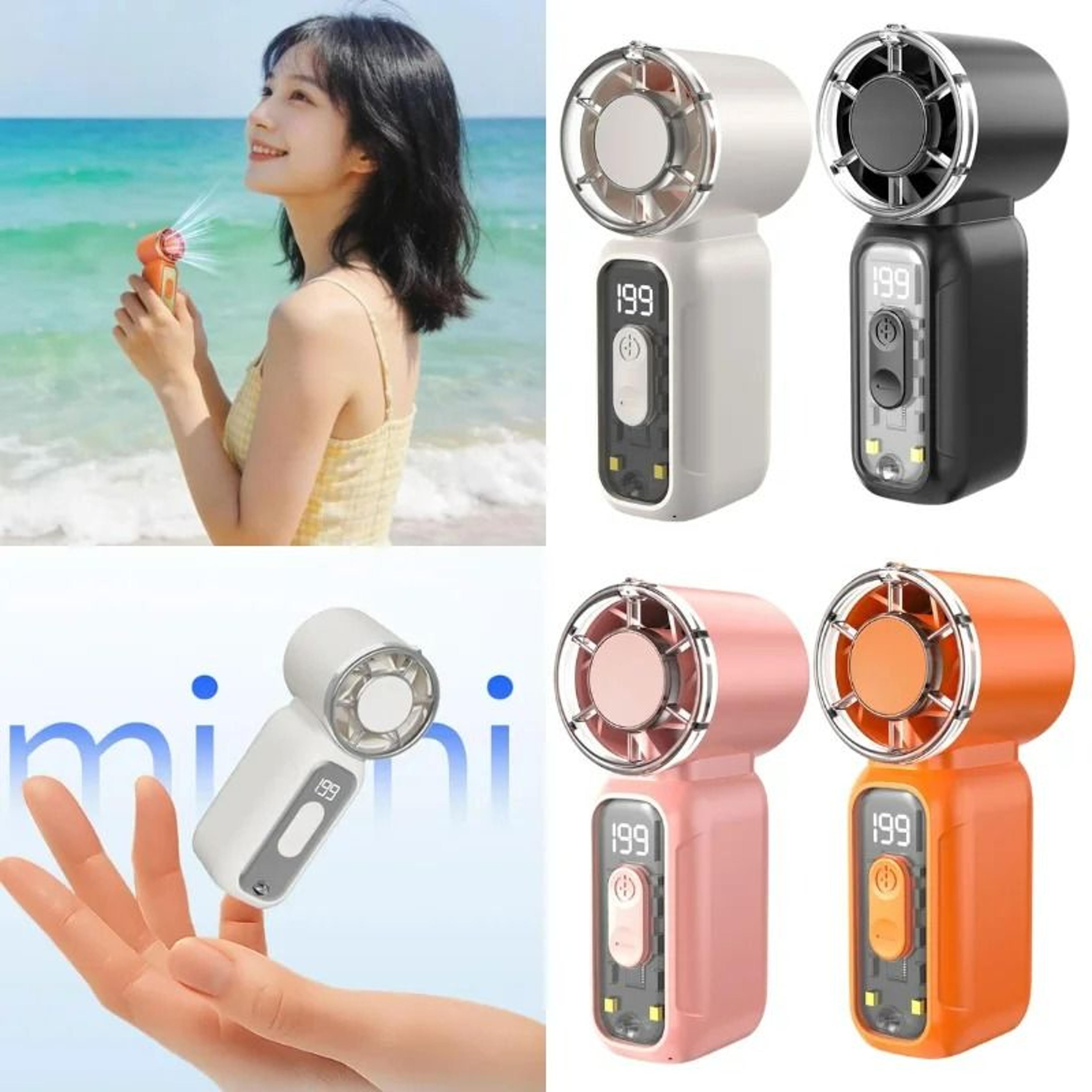 ChillPulse 5Speed Handheld Fan 0