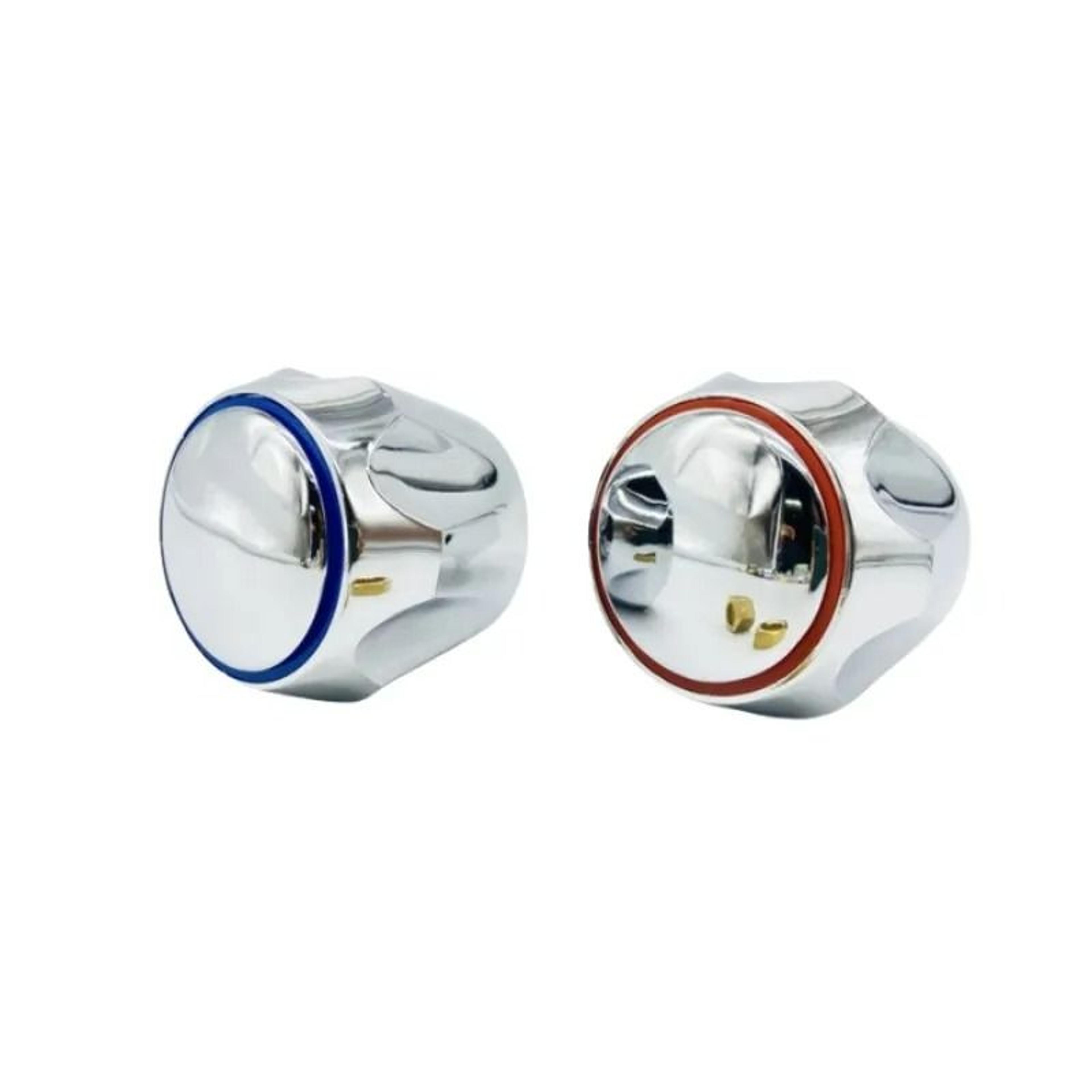 2Piece Universal Hot  Cold Faucet Handle Replacement Set For Kitchen  Bathroom 5
