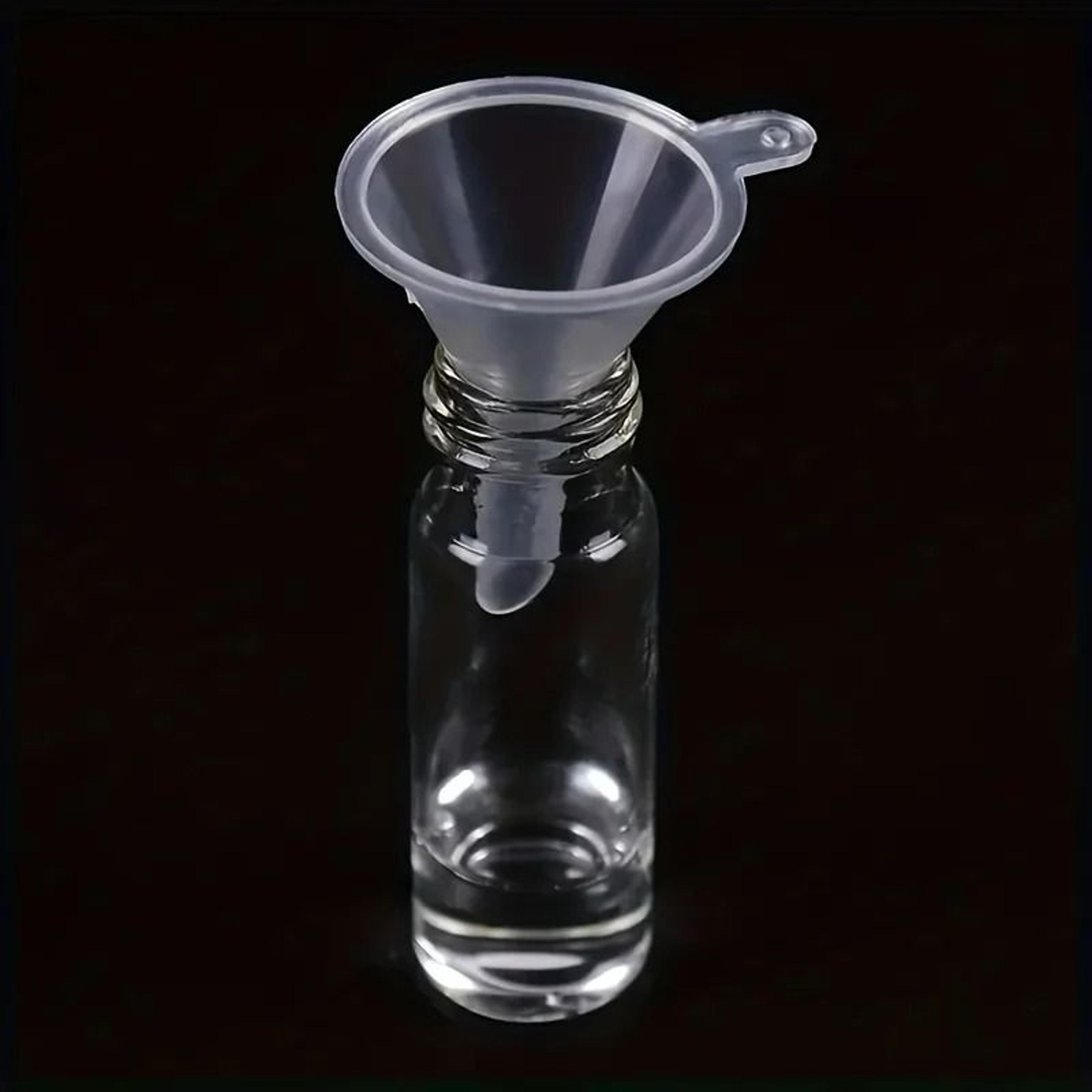 Mini Transparent Plastic Funnels For Perfume Essential Oils  Liquid Filling  510 Pack 3