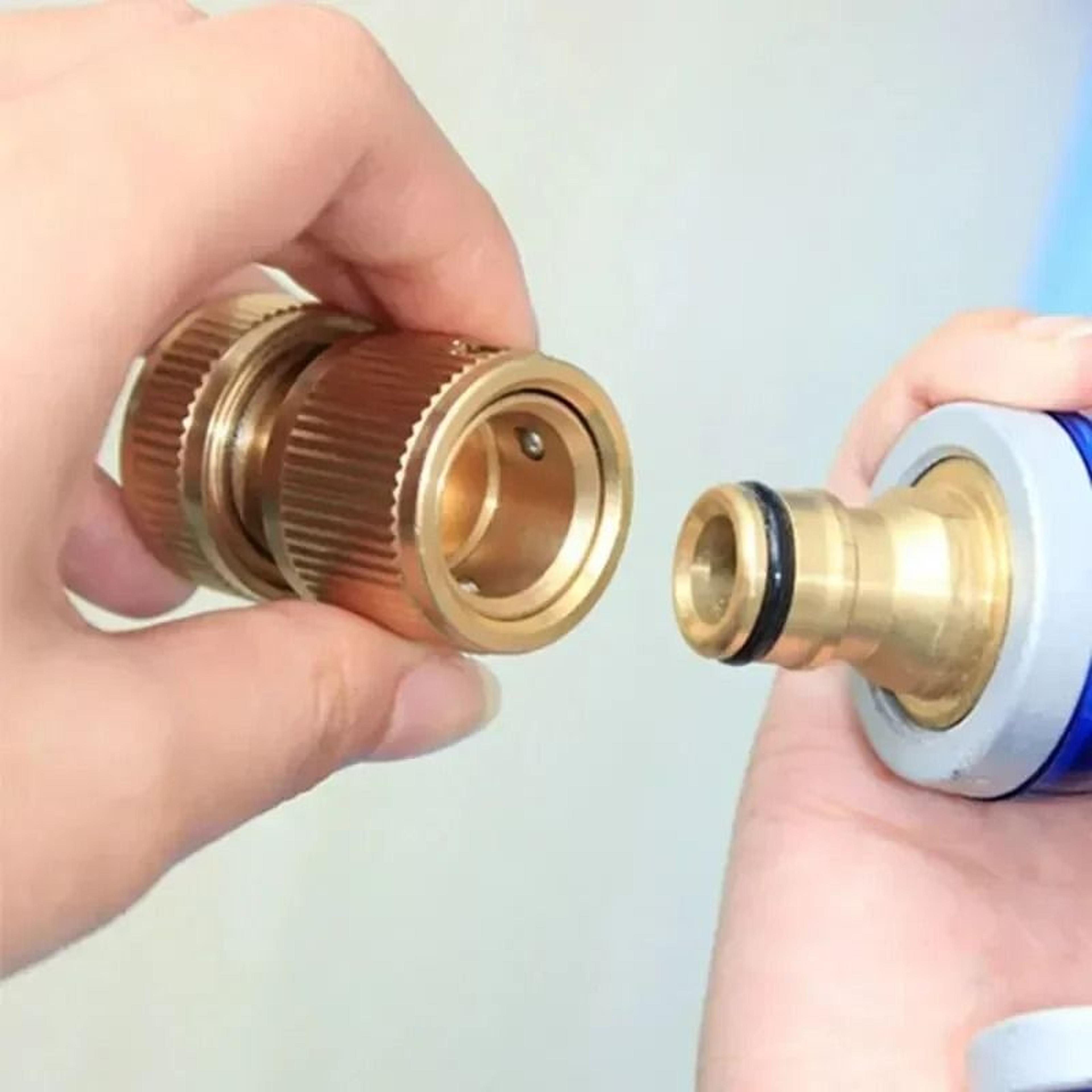 AquaLock Copper Hose Connector 1