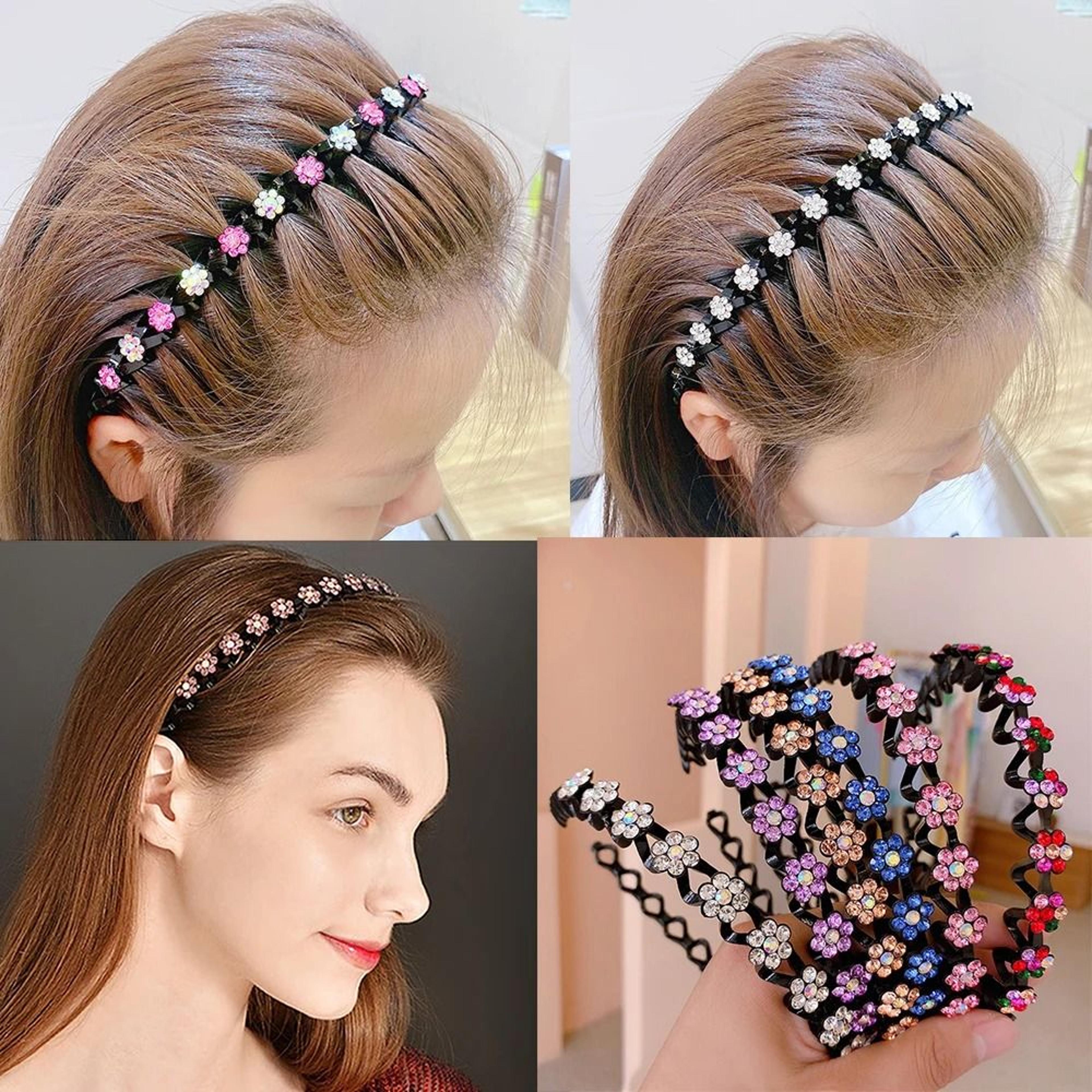 PearlBloom Rhinestone Headband 5