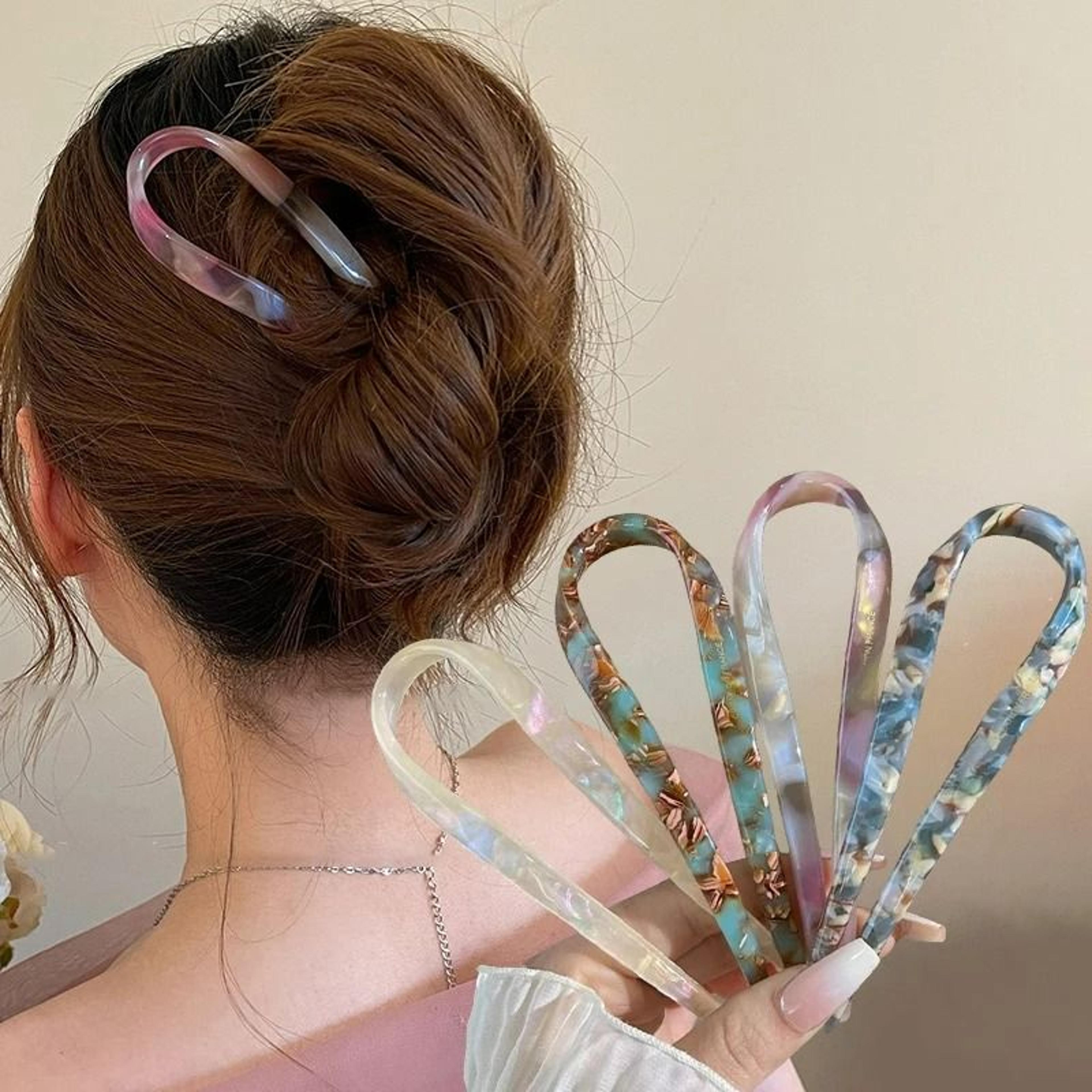 BowCurve Acrylic Hair Fork 0