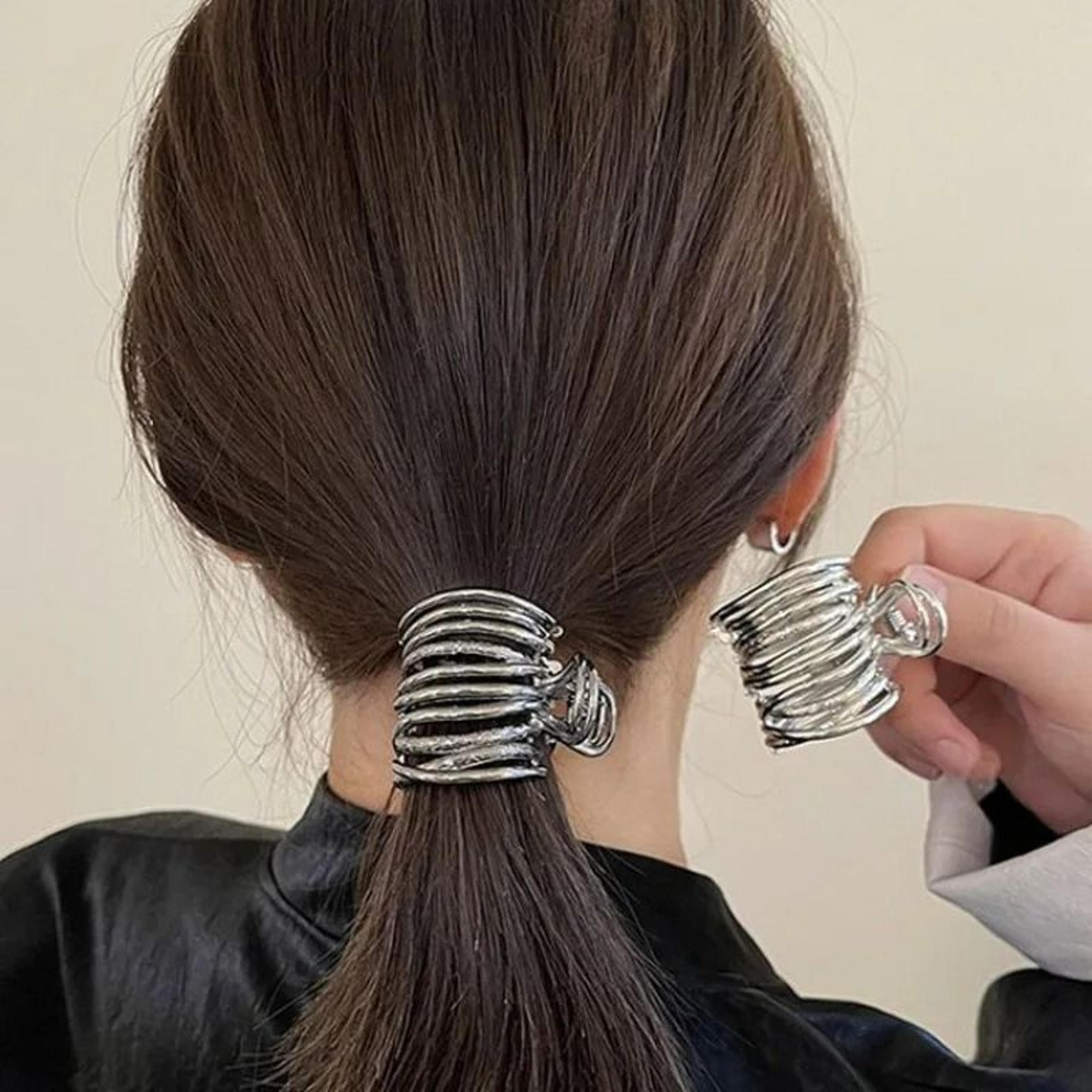 sculptgrip metal hair claw