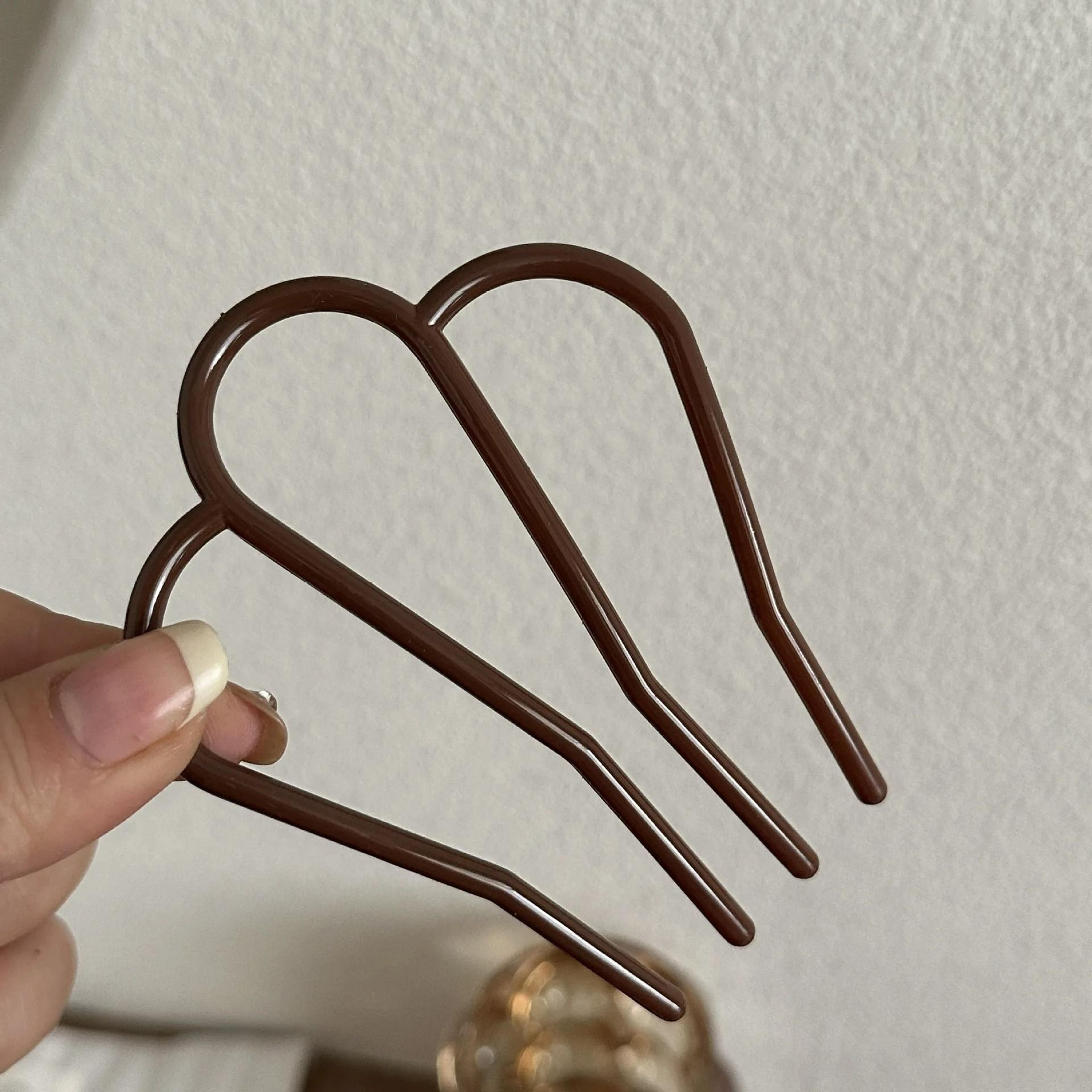 LunaCurve Acrylic Hair Fork 8