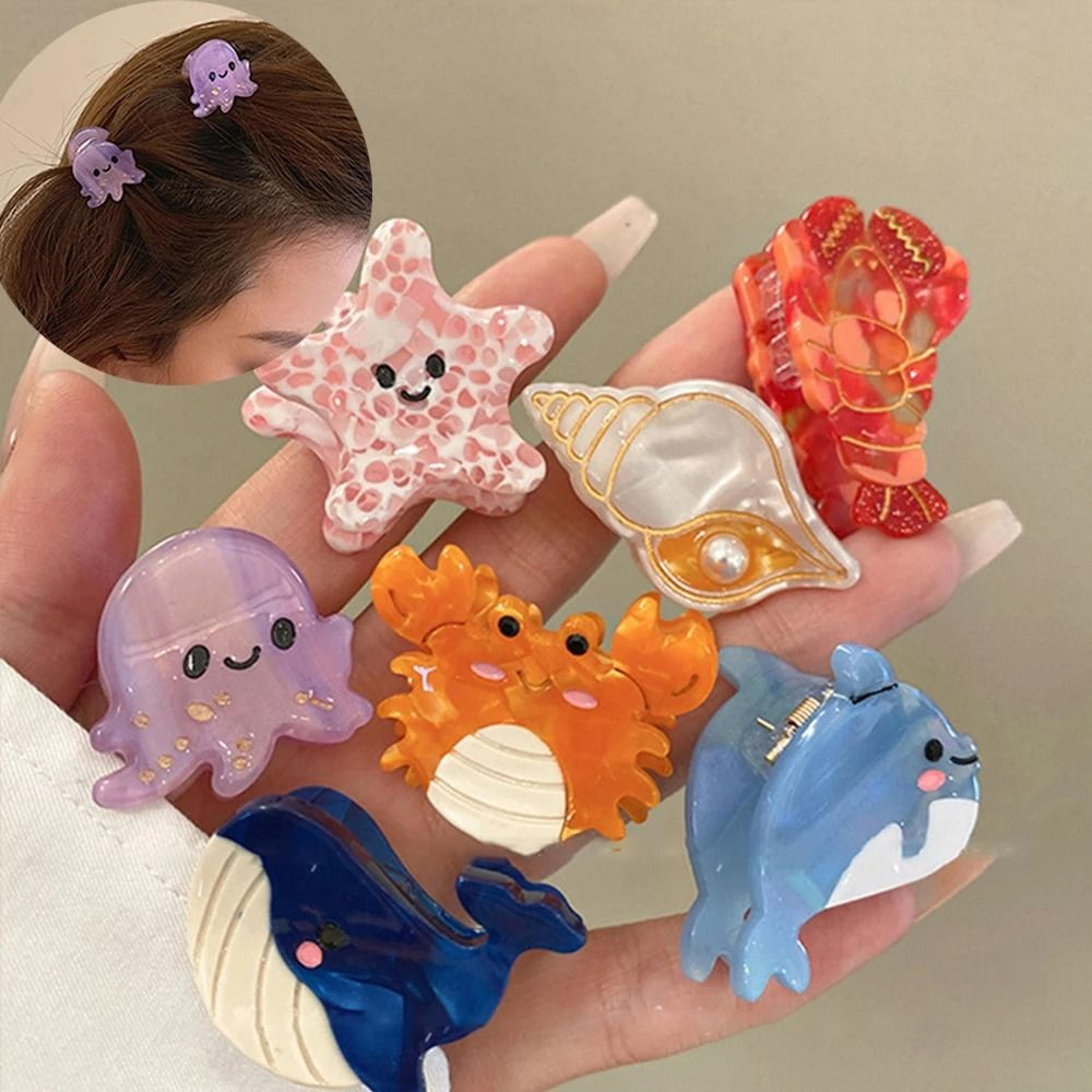 OceanCharm Acetate Hair Clips 0