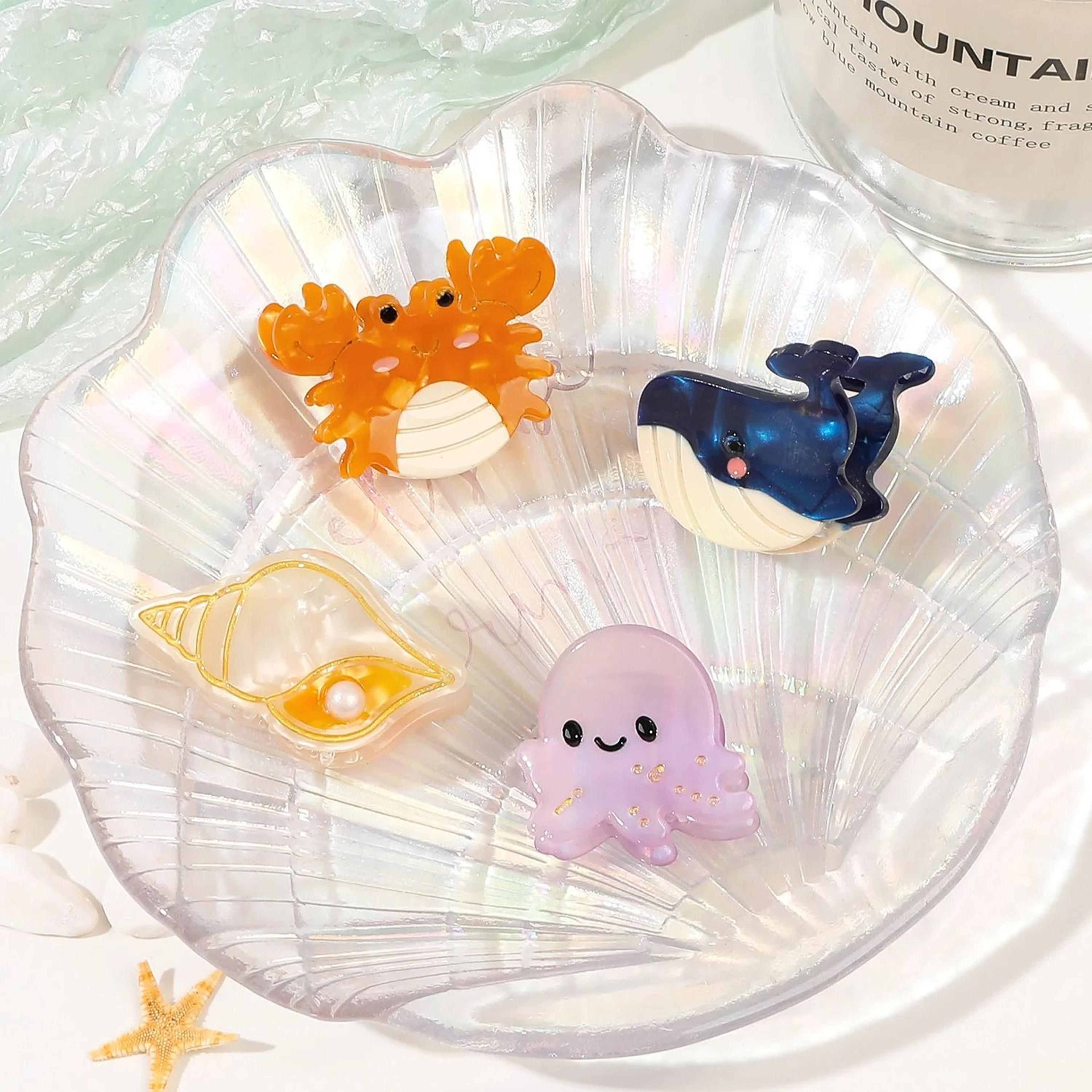 OceanCharm Acetate Hair Clips 4