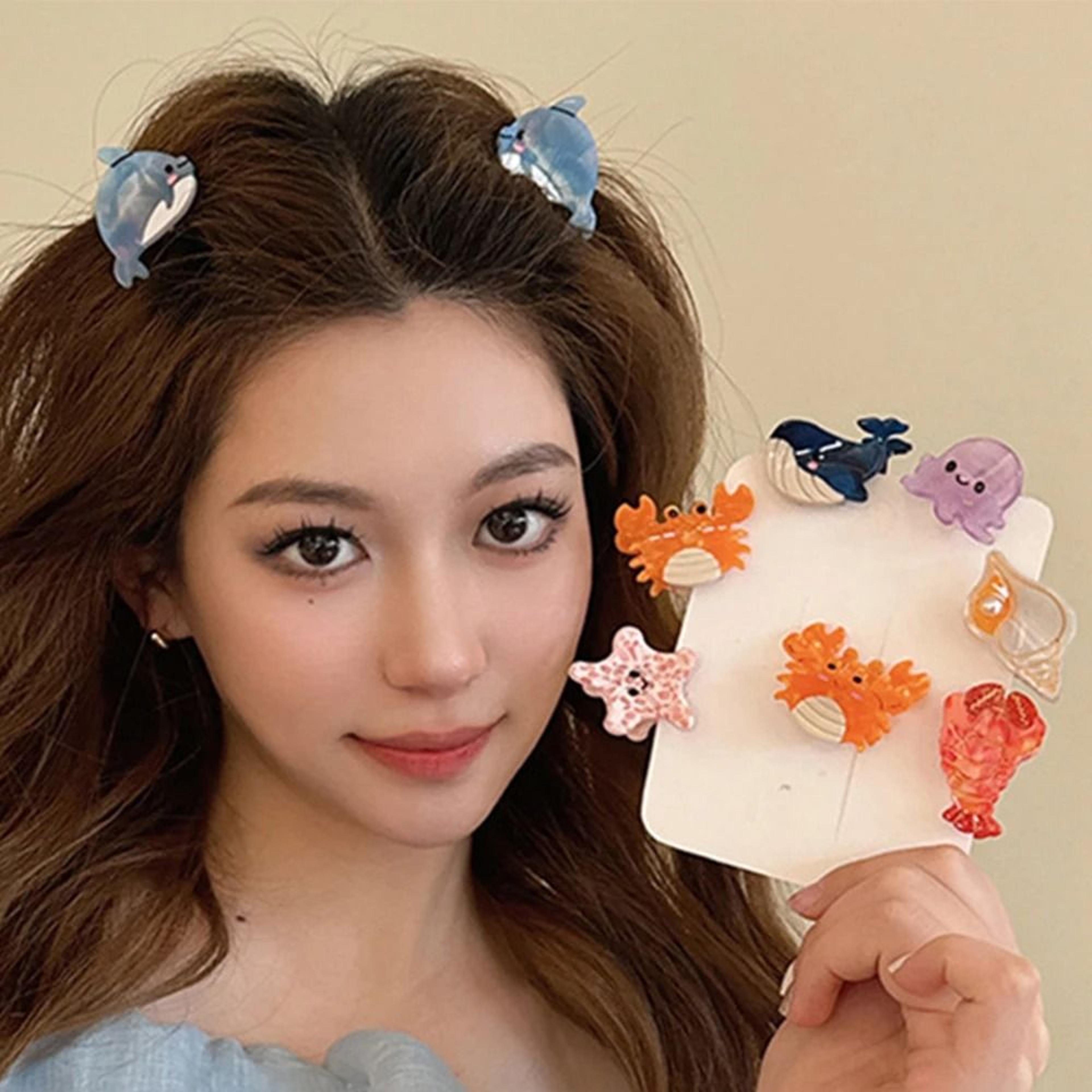 OceanCharm Acetate Hair Clips 2