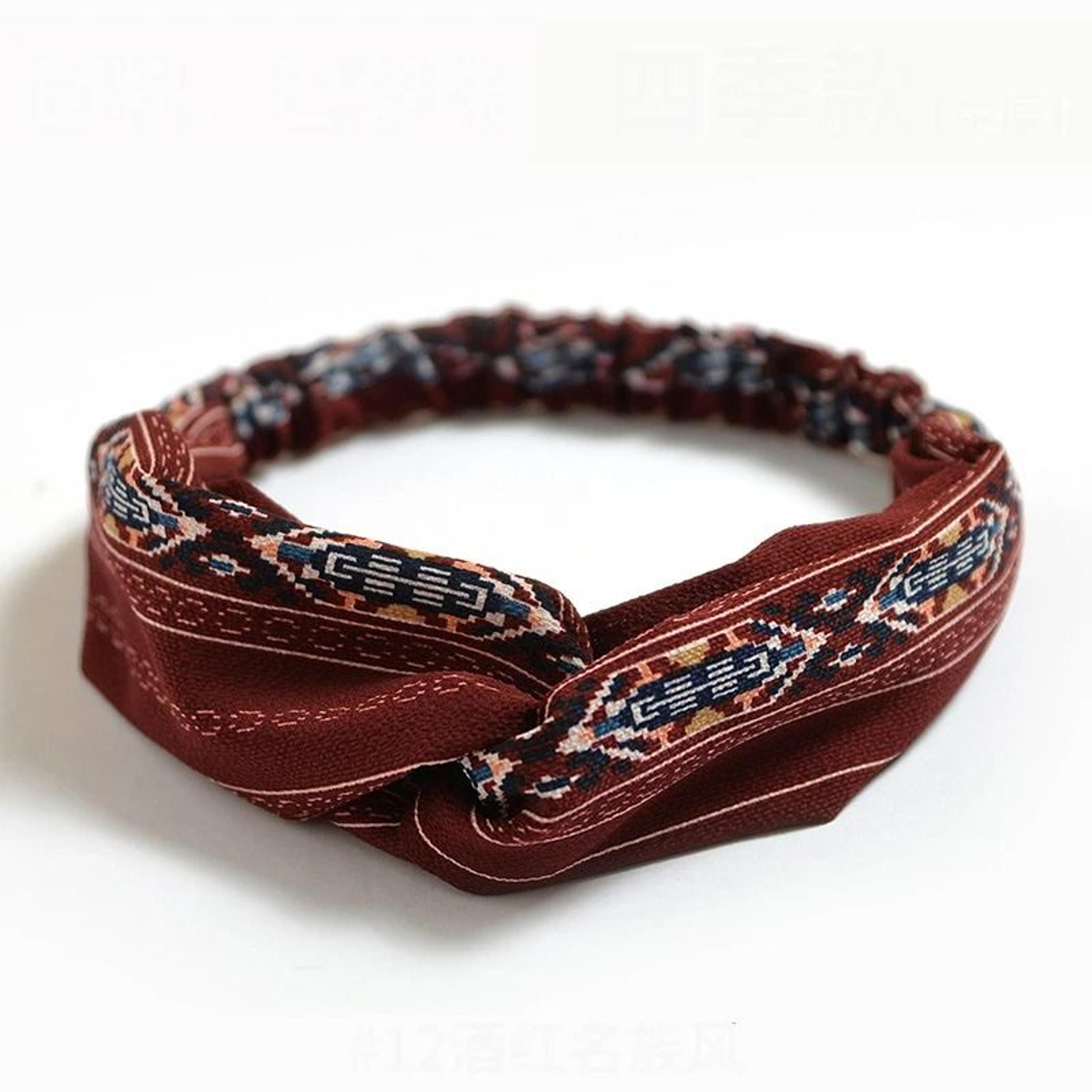 BohoBloom Cross Turban Headband 17
