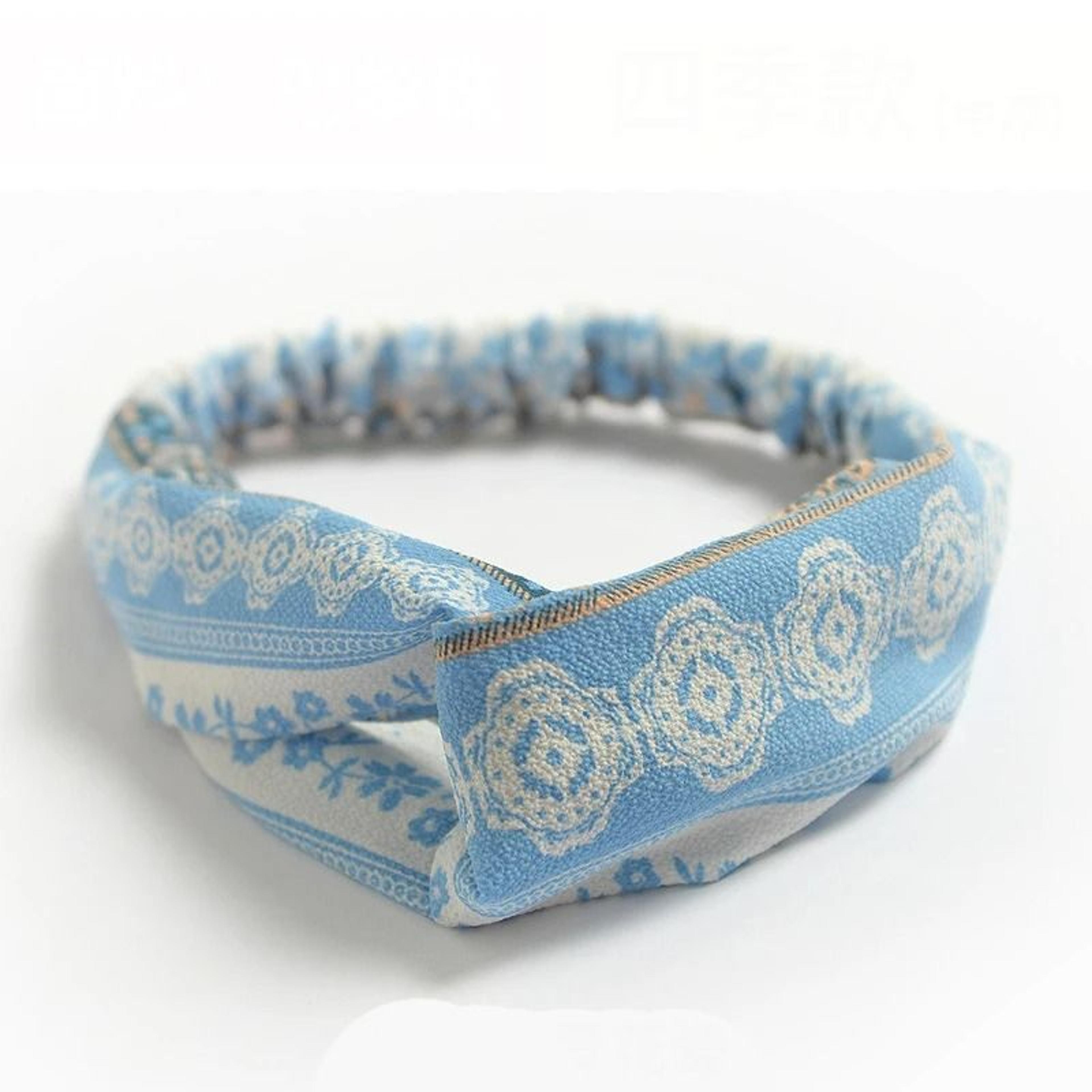 BohoBloom Cross Turban Headband 15