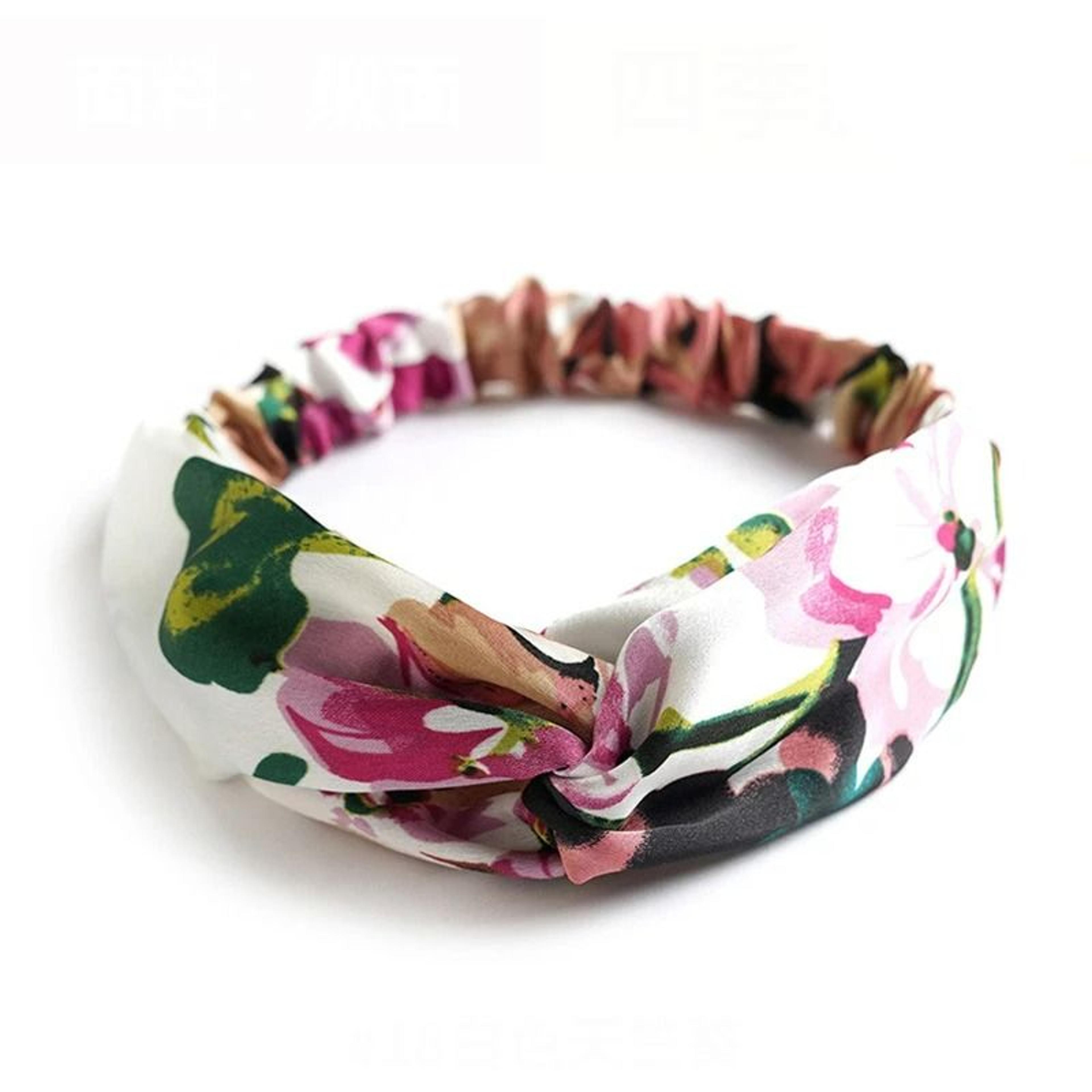 BohoBloom Cross Turban Headband 13