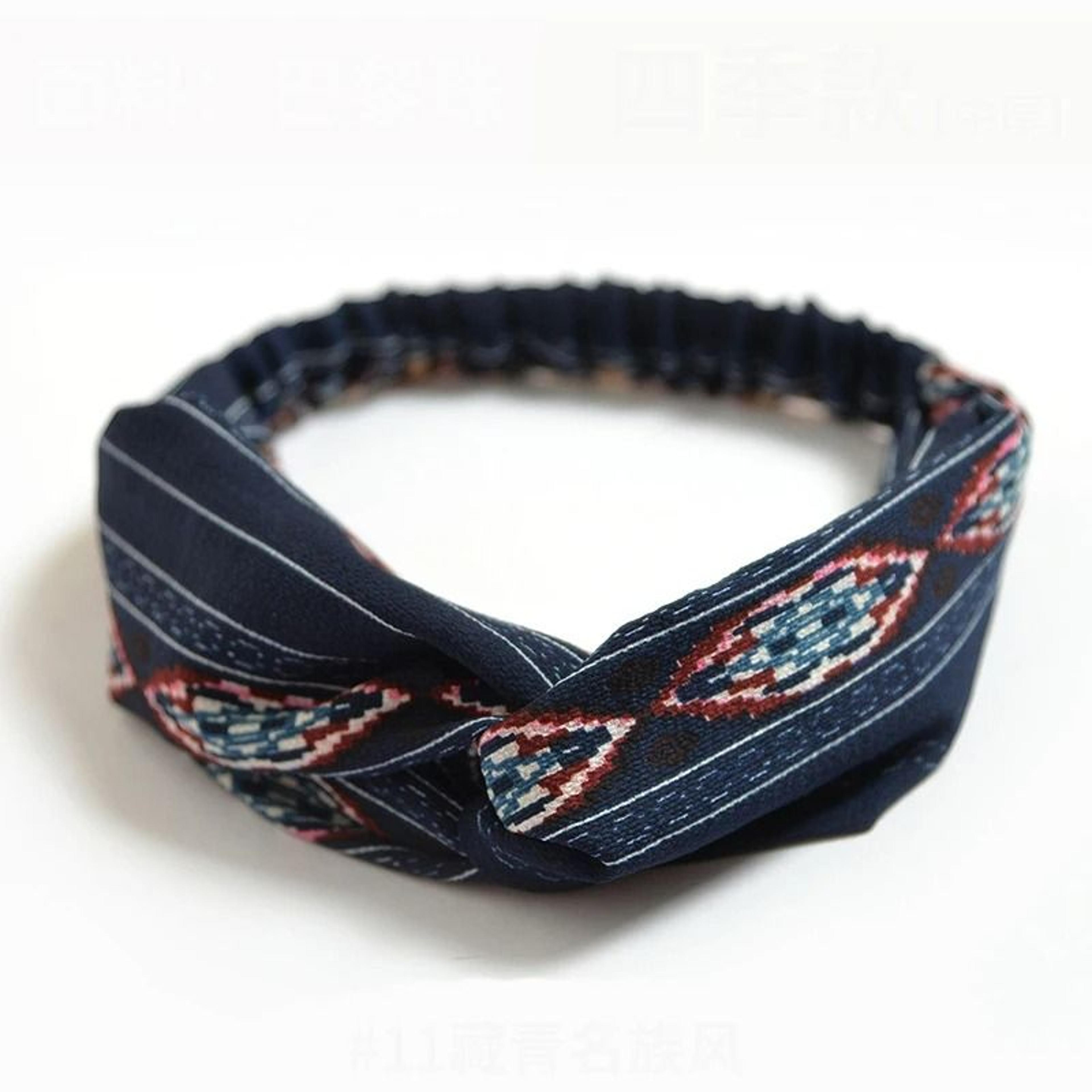 BohoBloom Cross Turban Headband 19