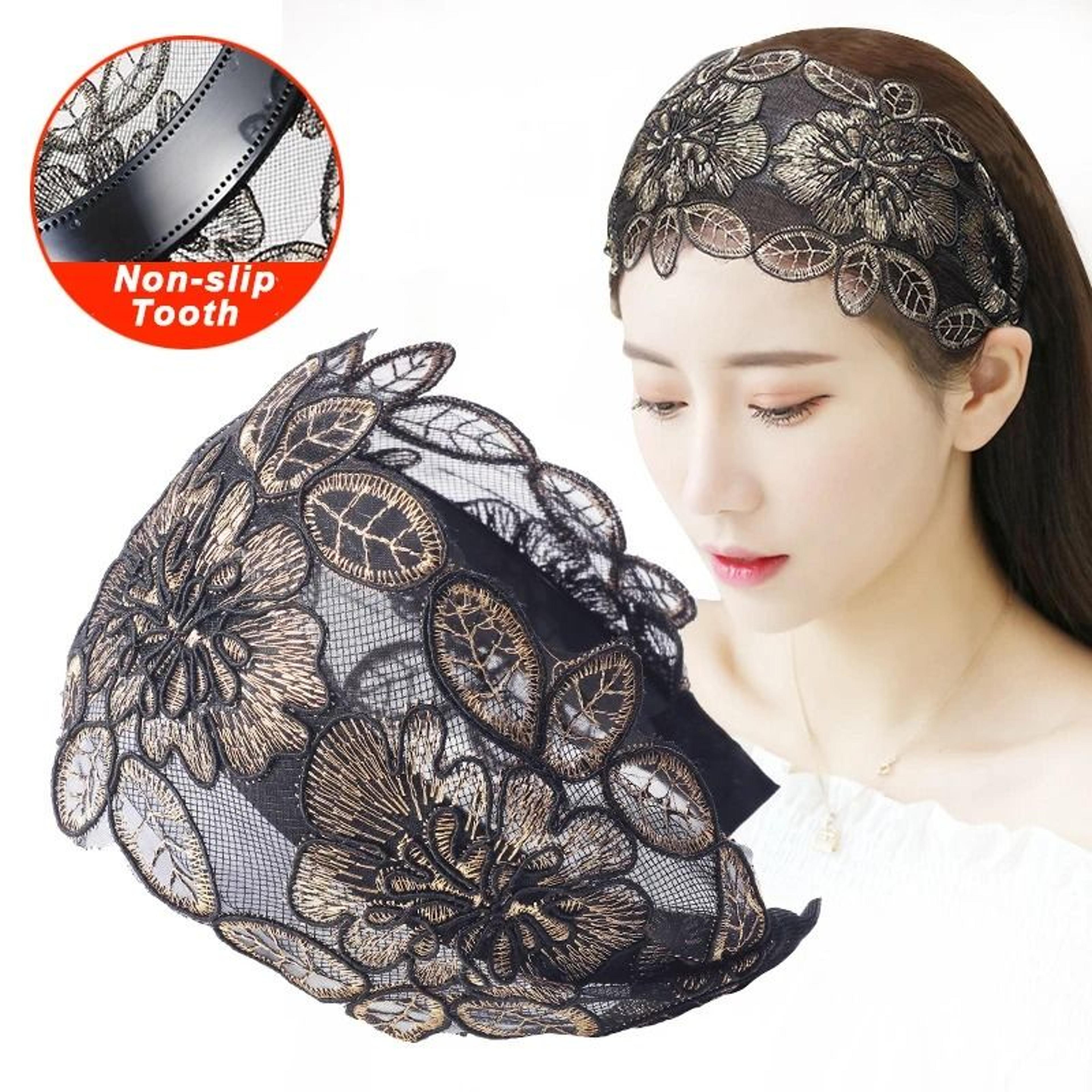 LaceBloom Floral Headband 5