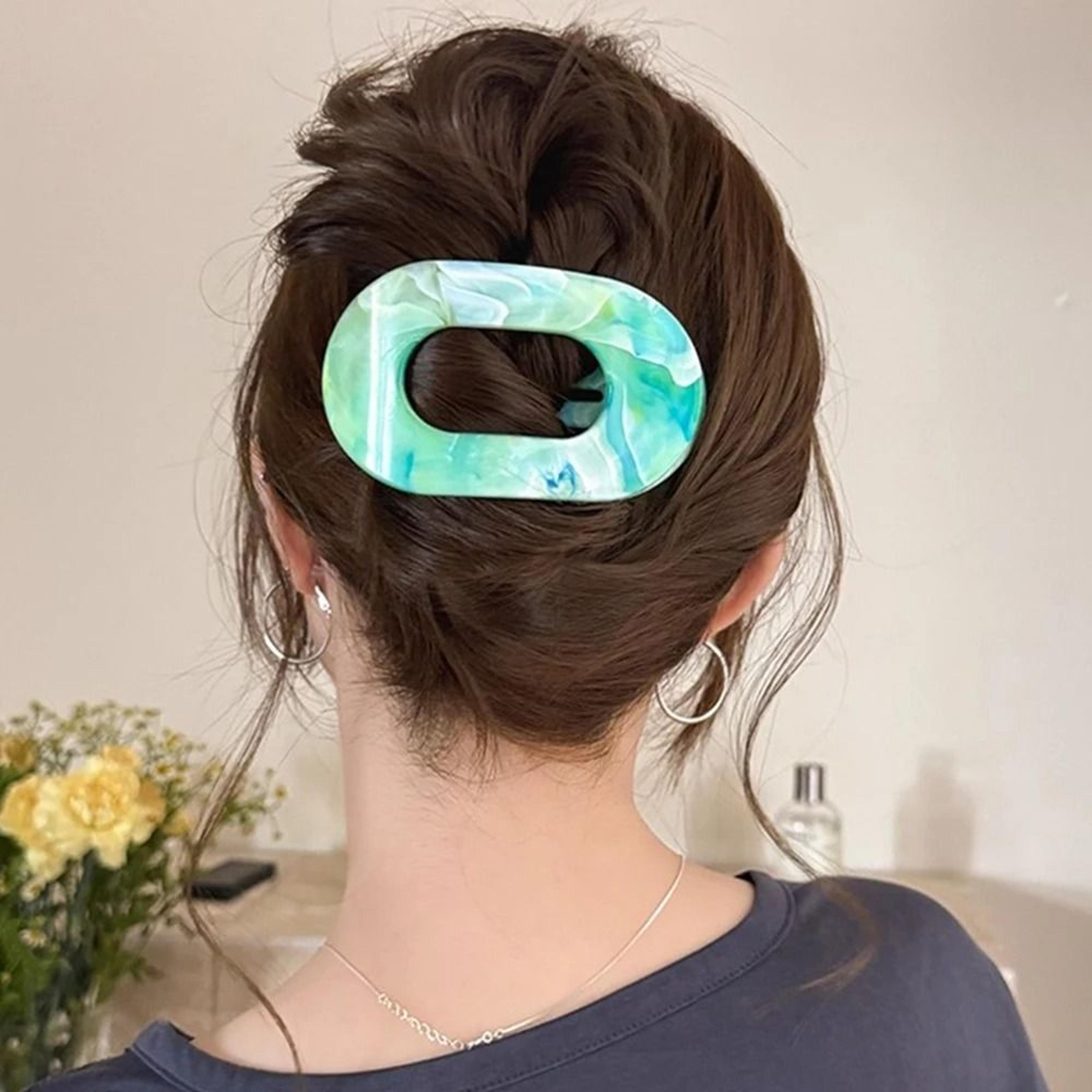 MarbleWave Duckbill Hair Claw 3