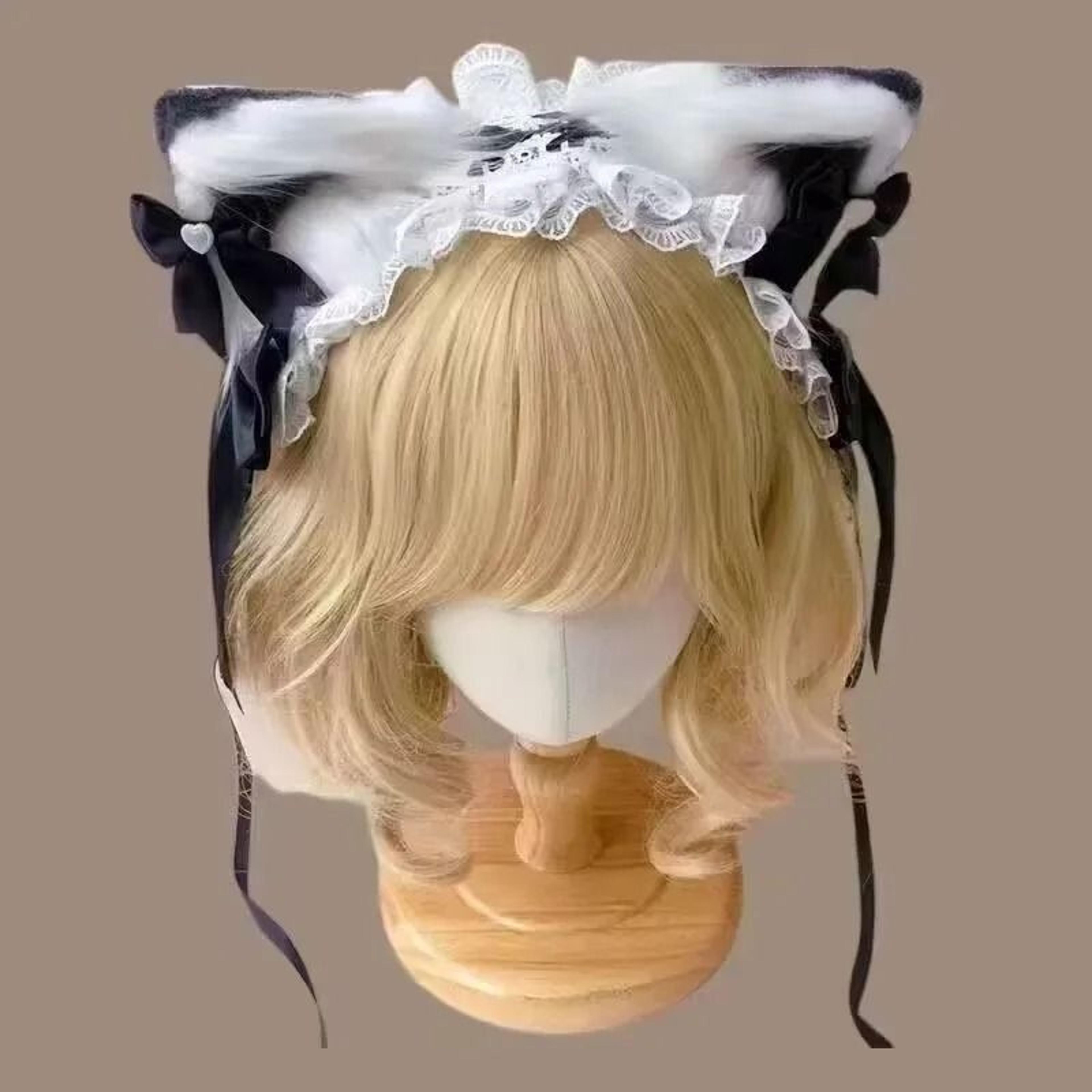 KittyLace Bow Cat Headband 5