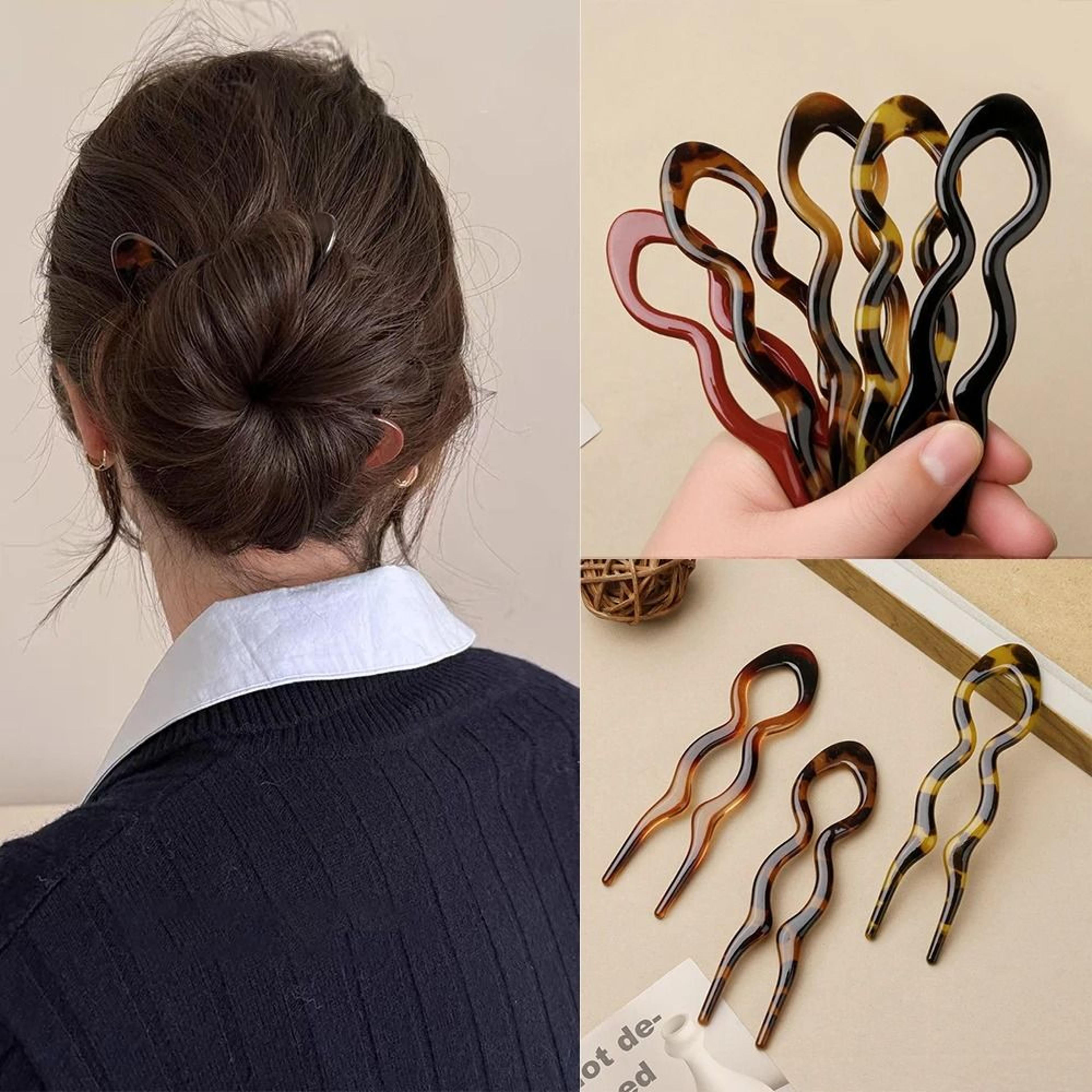 wildtwist leopard hair fork