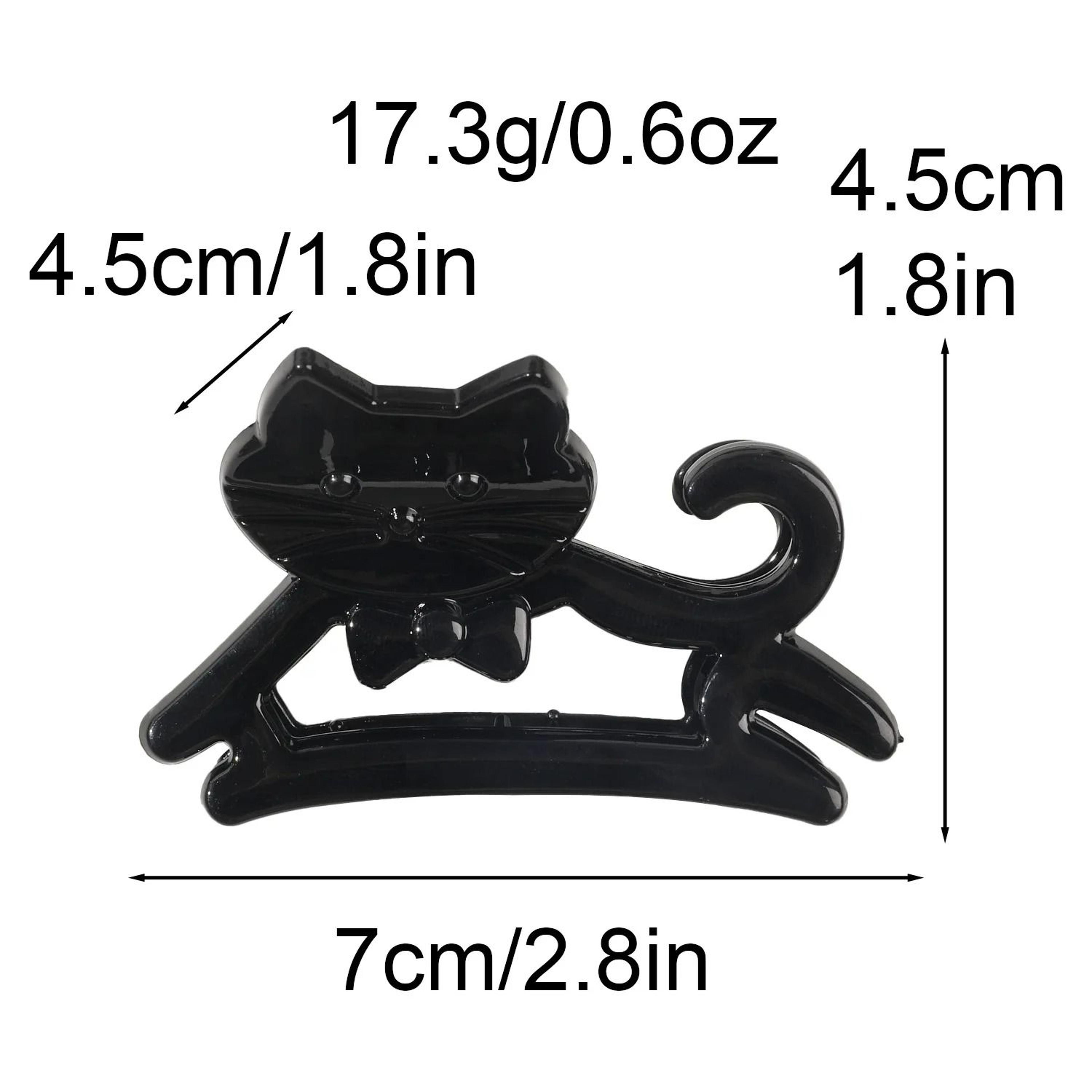 KittyCharm Acrylic Hair Claw 6