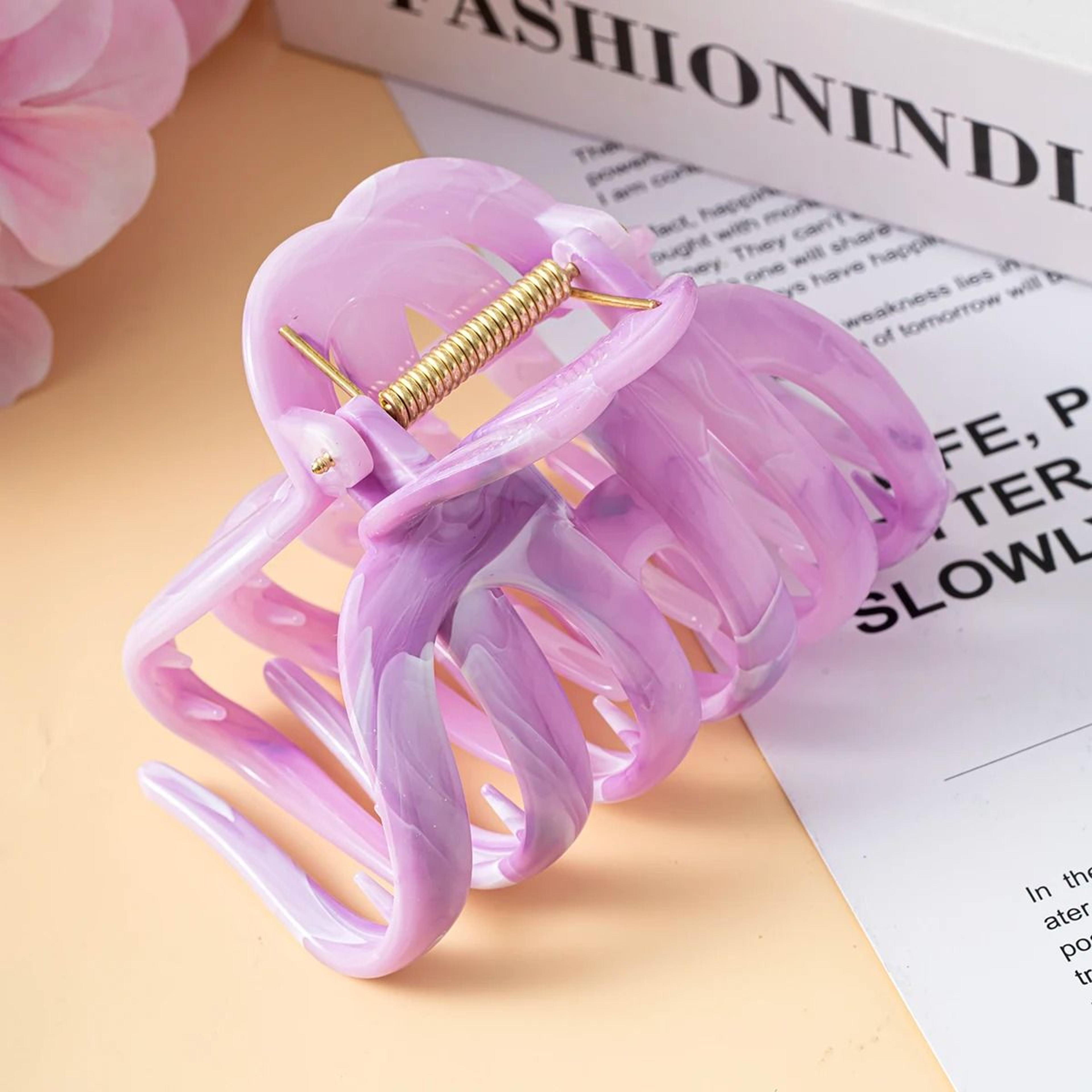 MarbleBloom Pumpkin Hair Claw 15