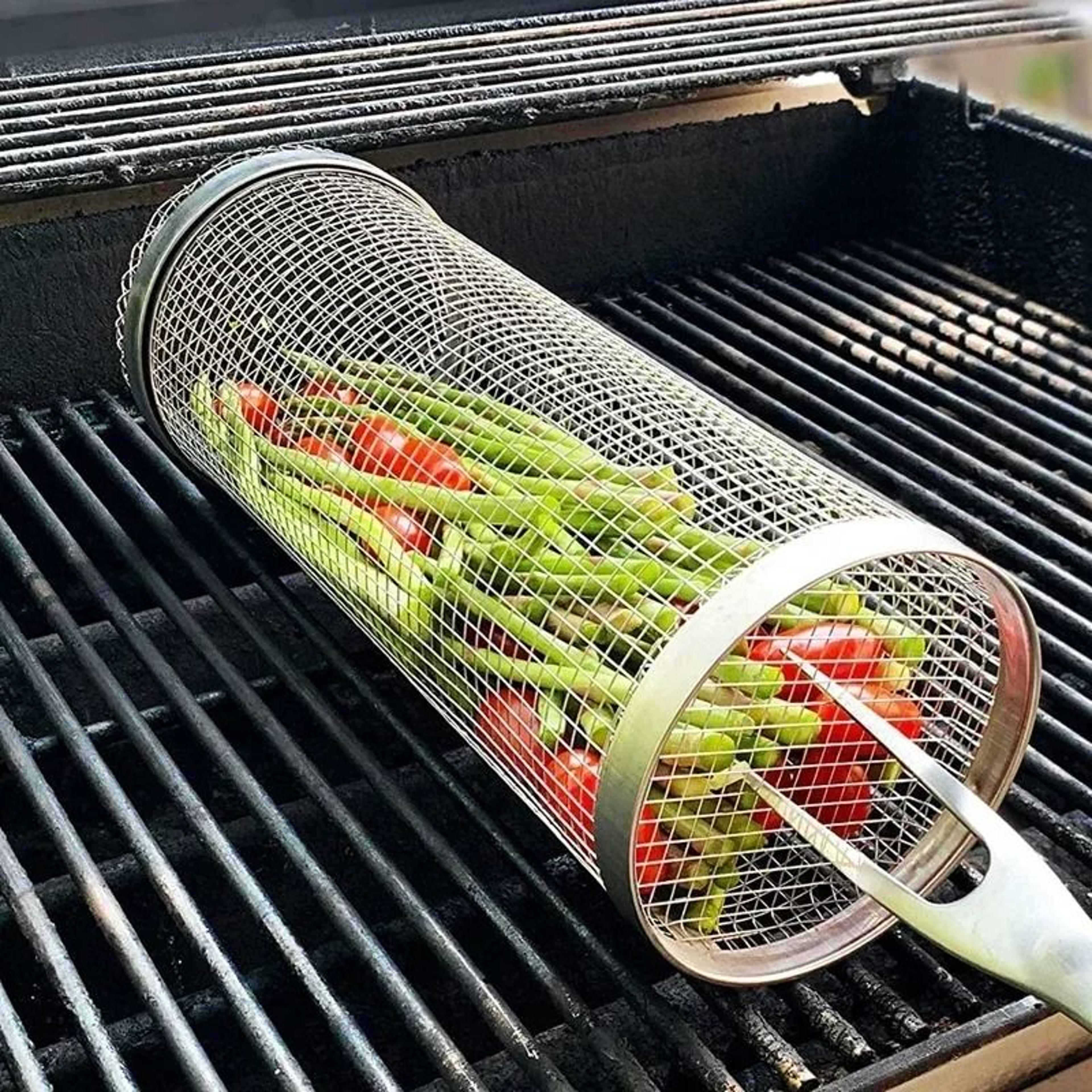 RollGrill Stainless BBQ Basket 6