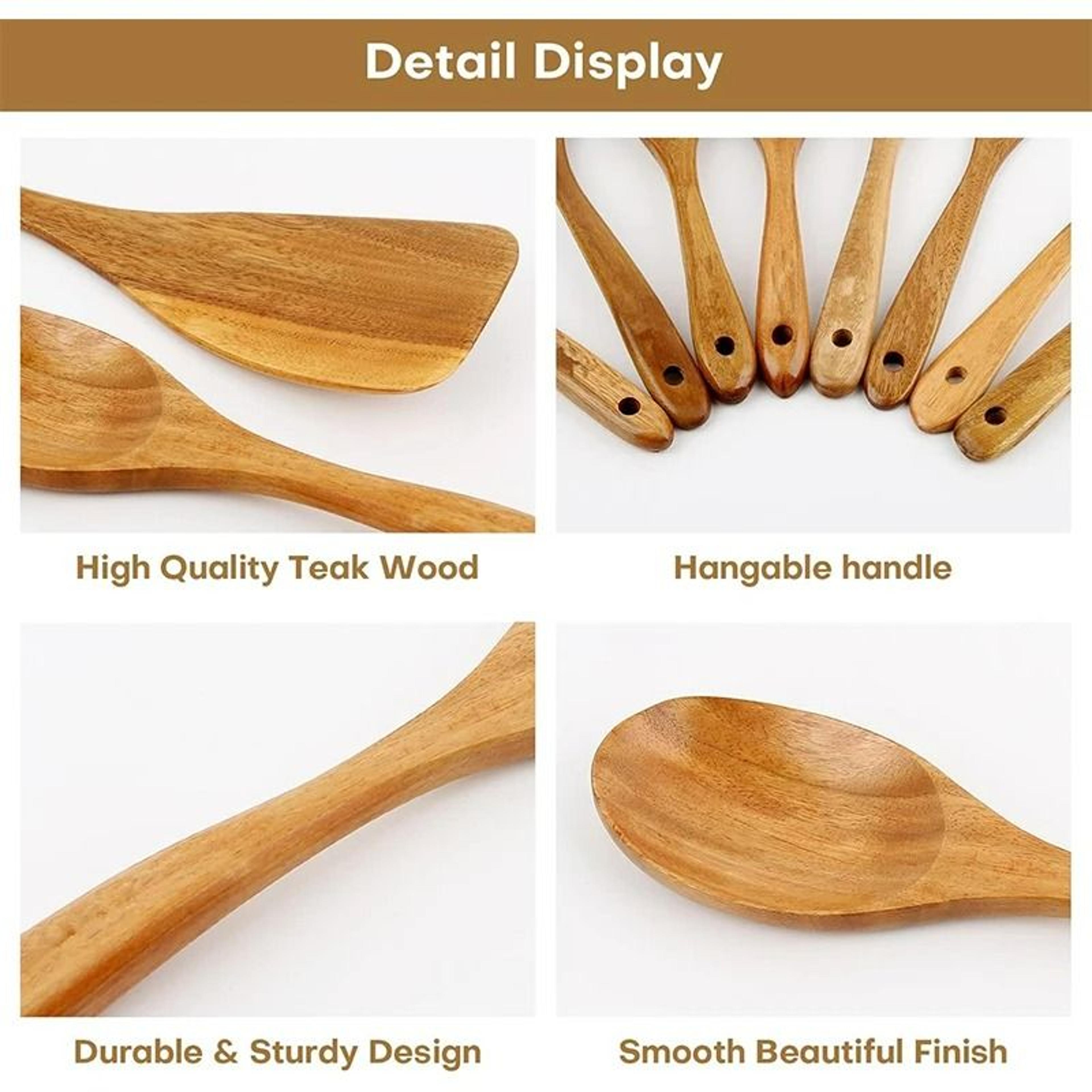 TeakCraft 10 Piece Utensil Set 2