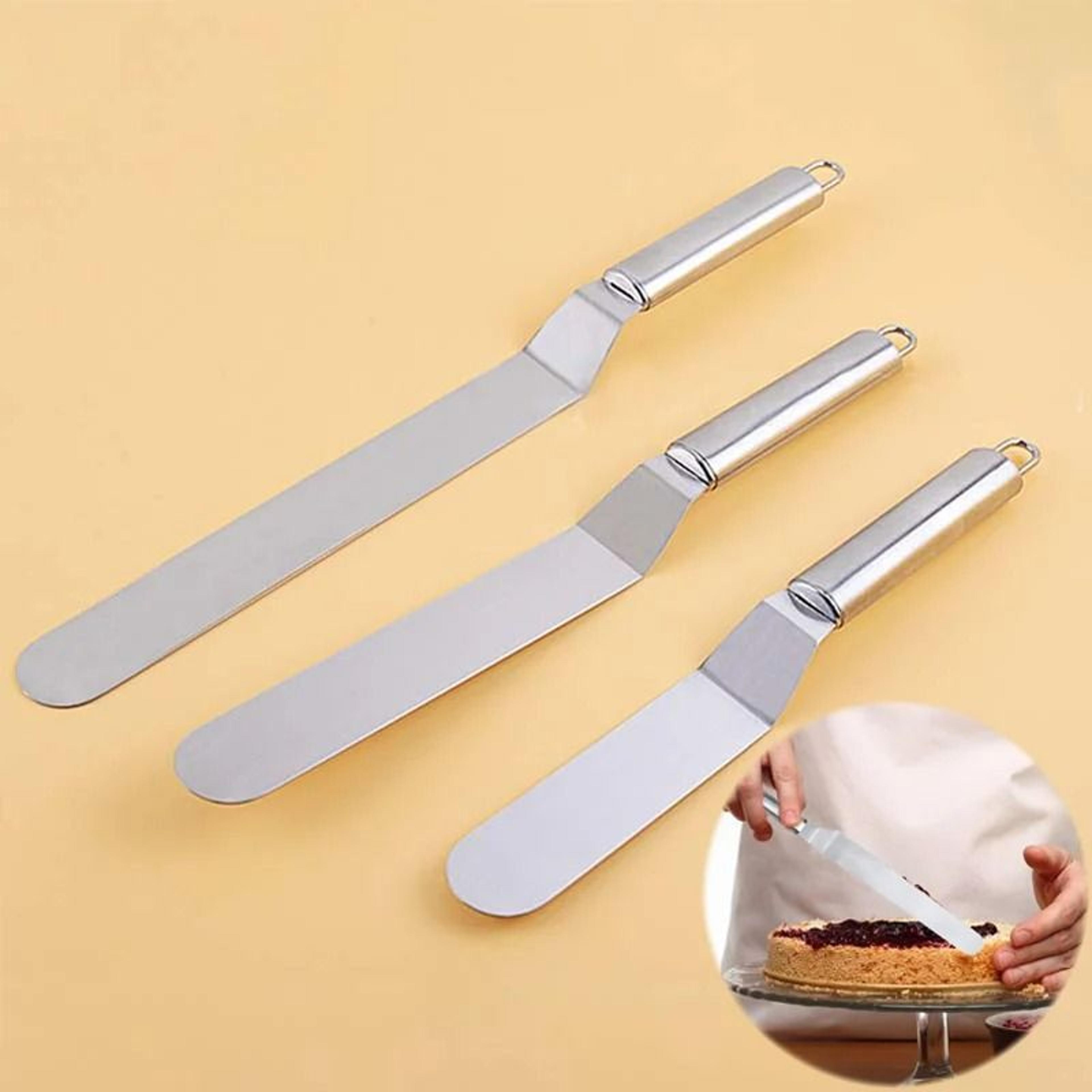 FrostGlide Stainless Steel Cake Spatula 0
