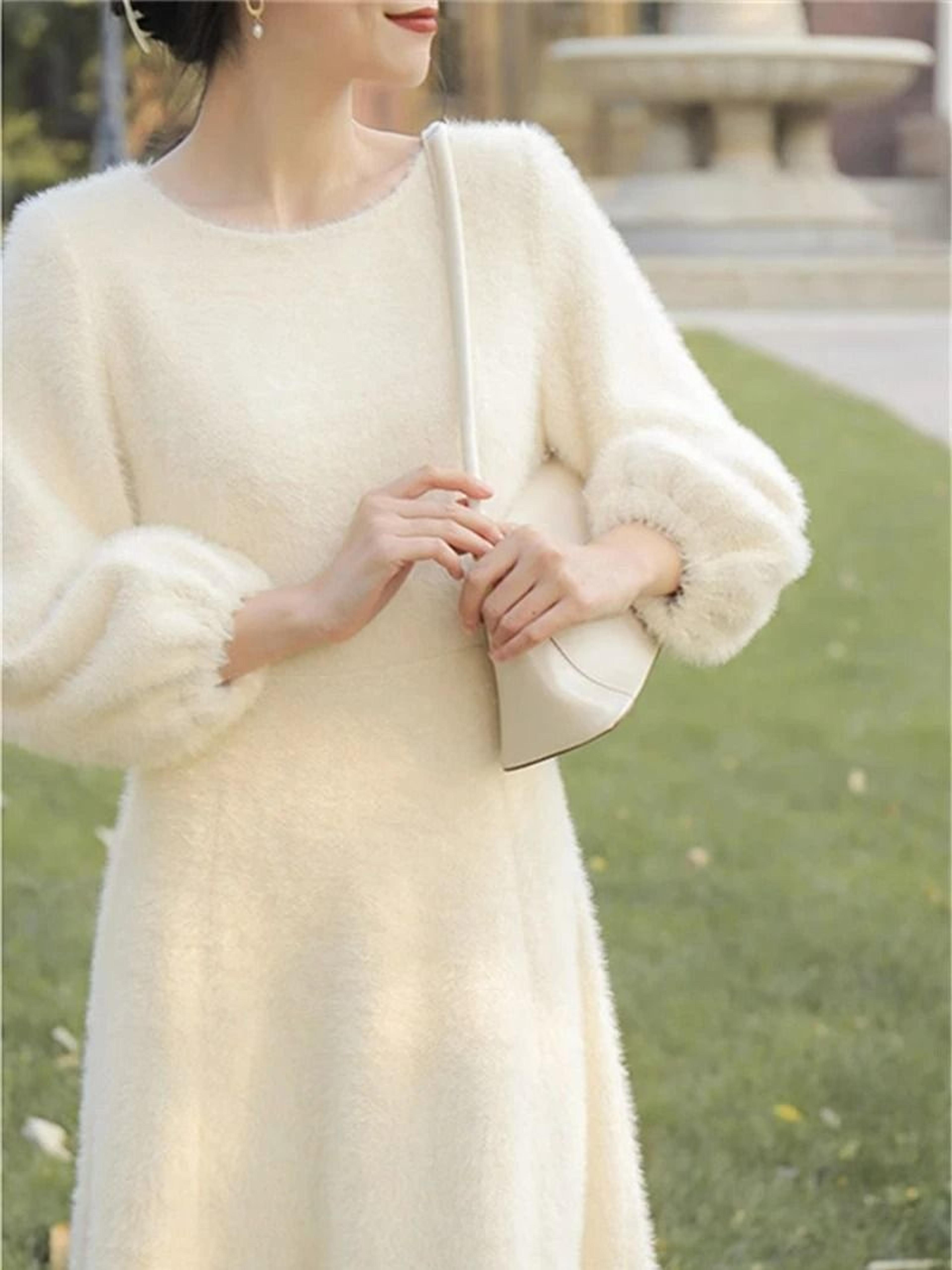 Veloura Plush Sweater Dress 2