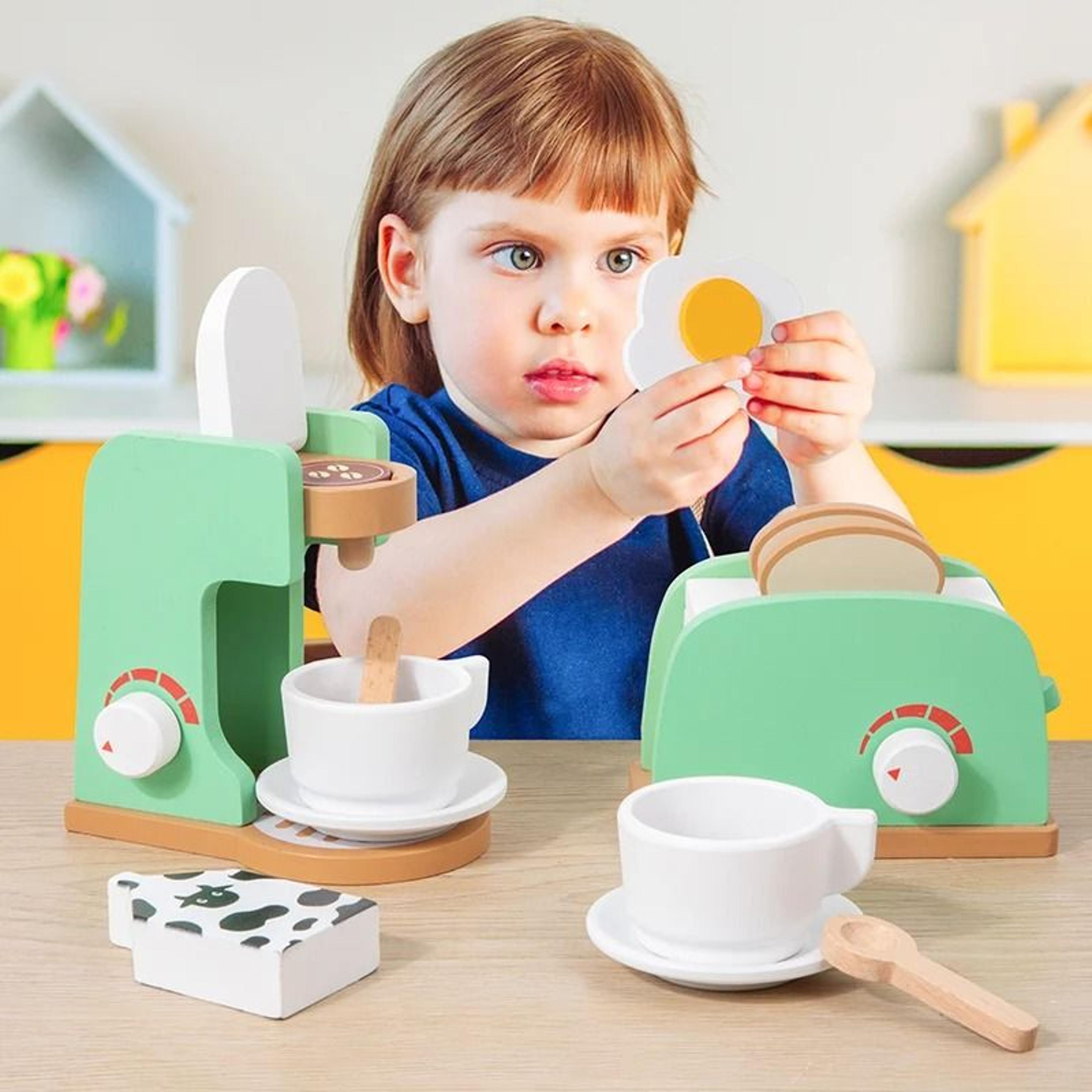 LittleChef Wooden Kitchen Play Set 2
