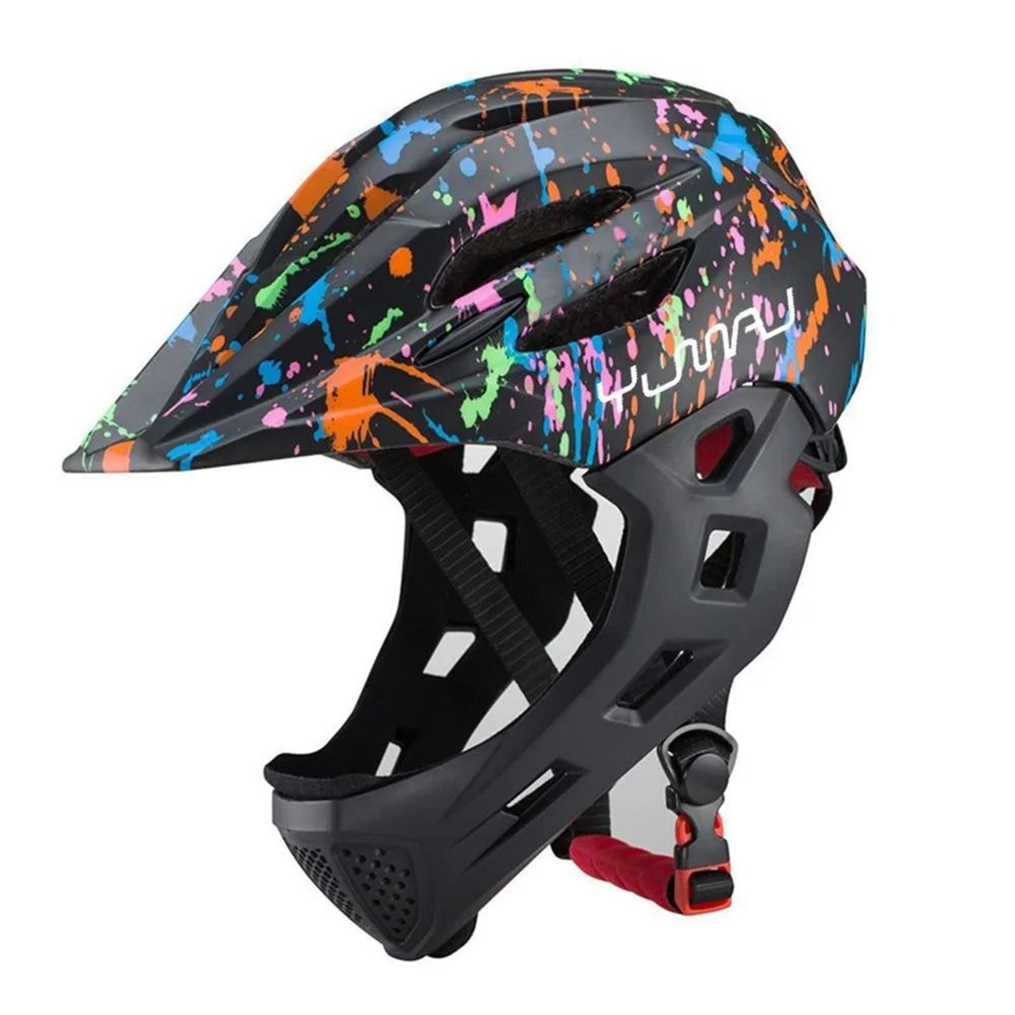 GlowTrail LED Kids Full Face Helmet 8