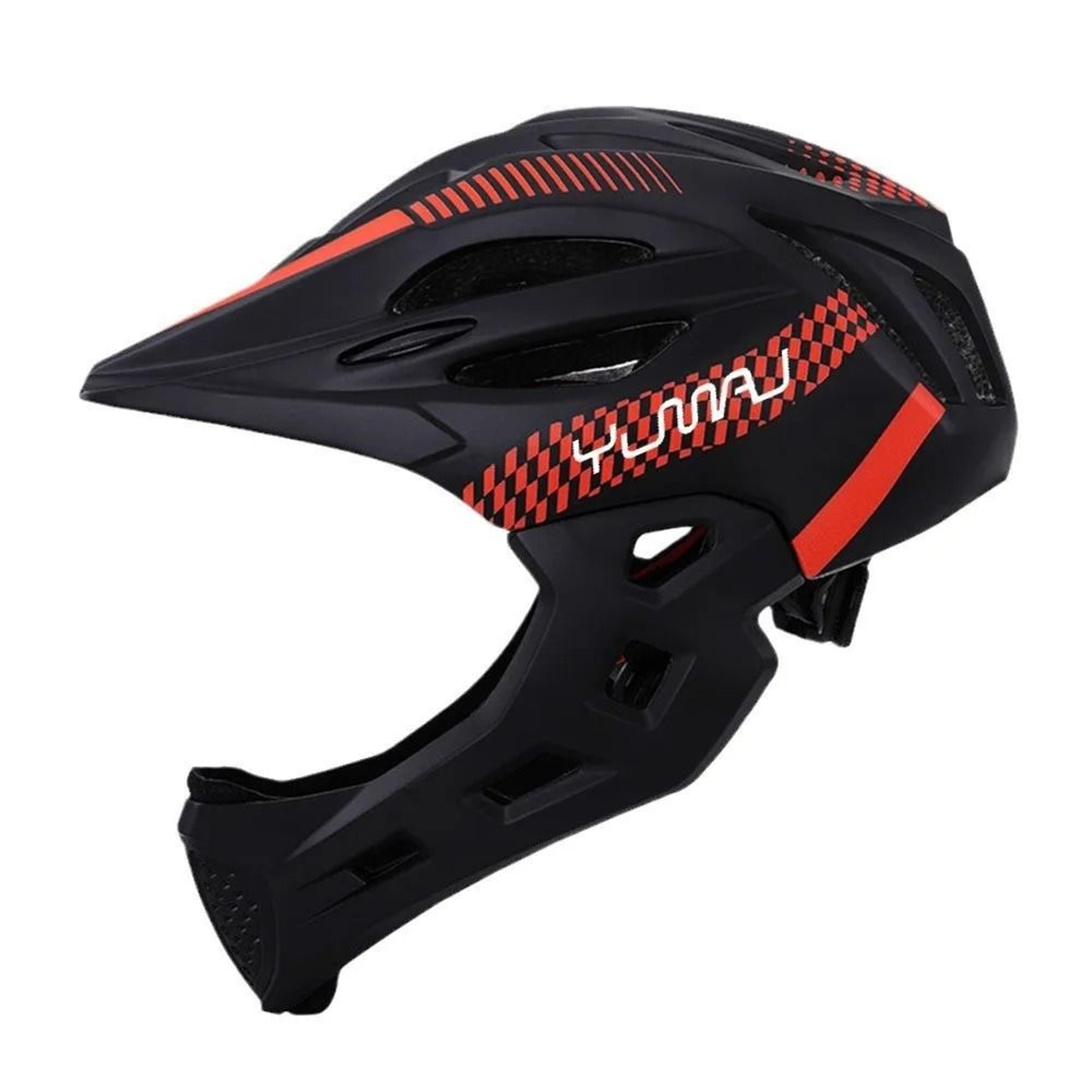 GlowTrail LED Kids Full Face Helmet 10