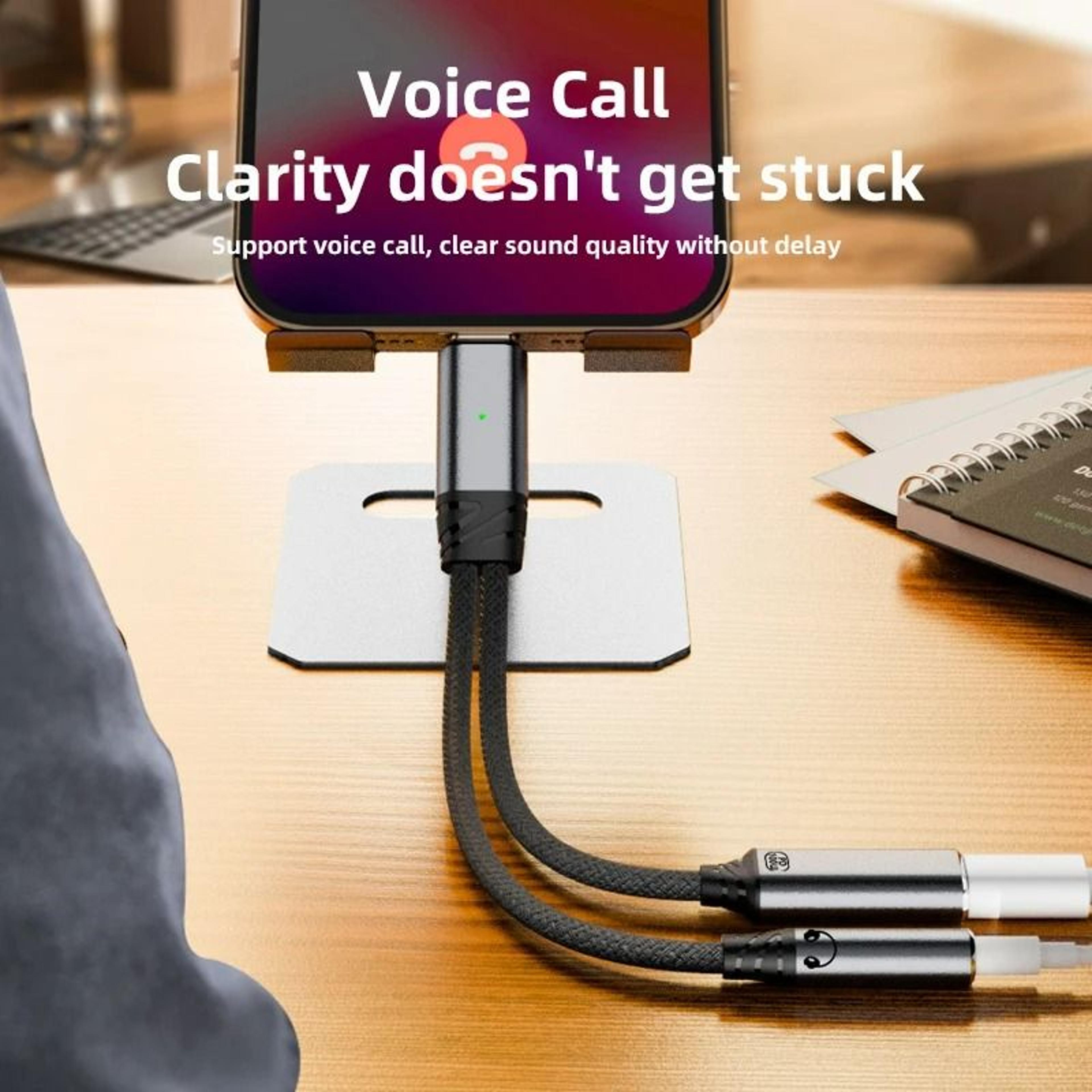 DuoLink USB C Audio Cable 3