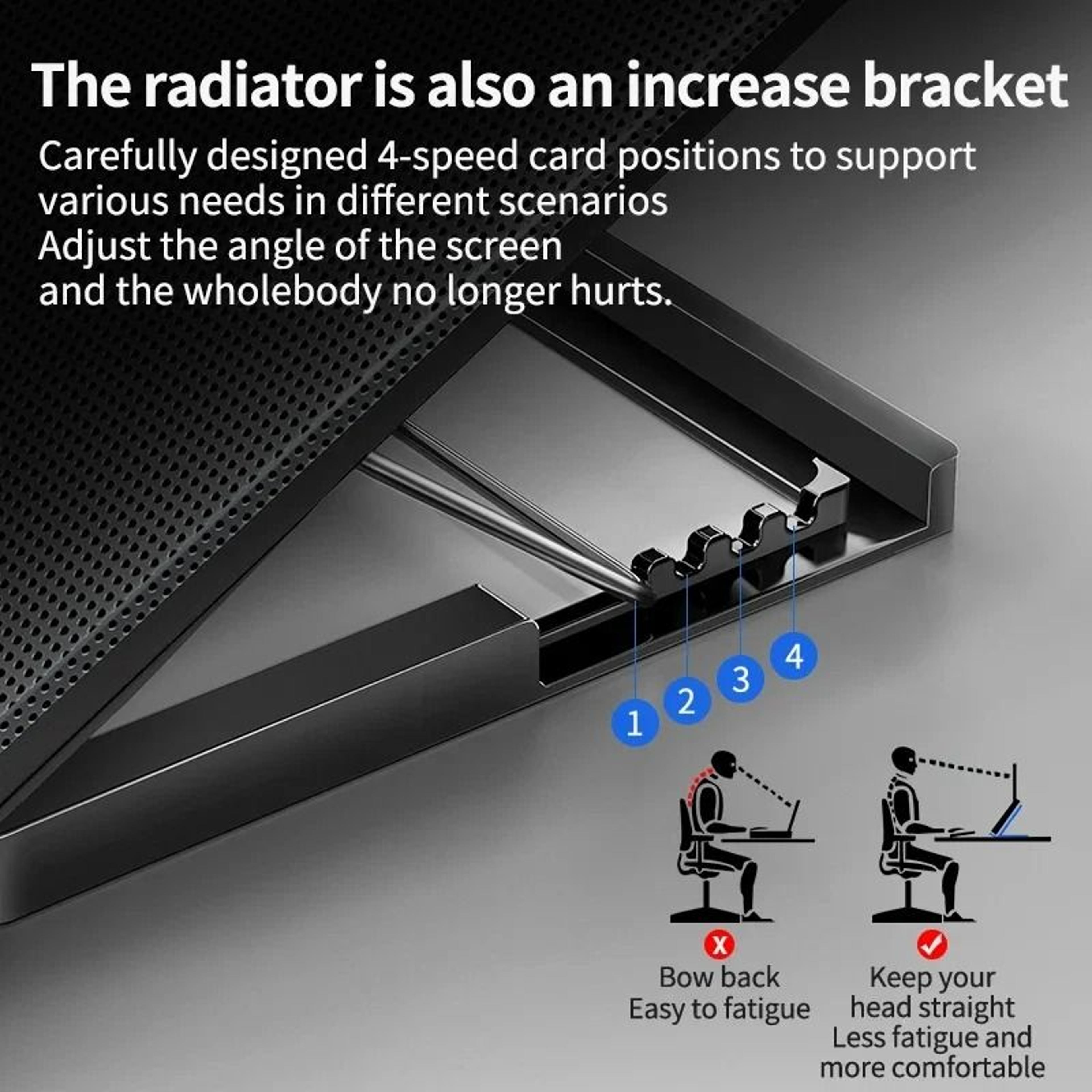 GlacierCore Q100 Gaming Laptop Cooler 4