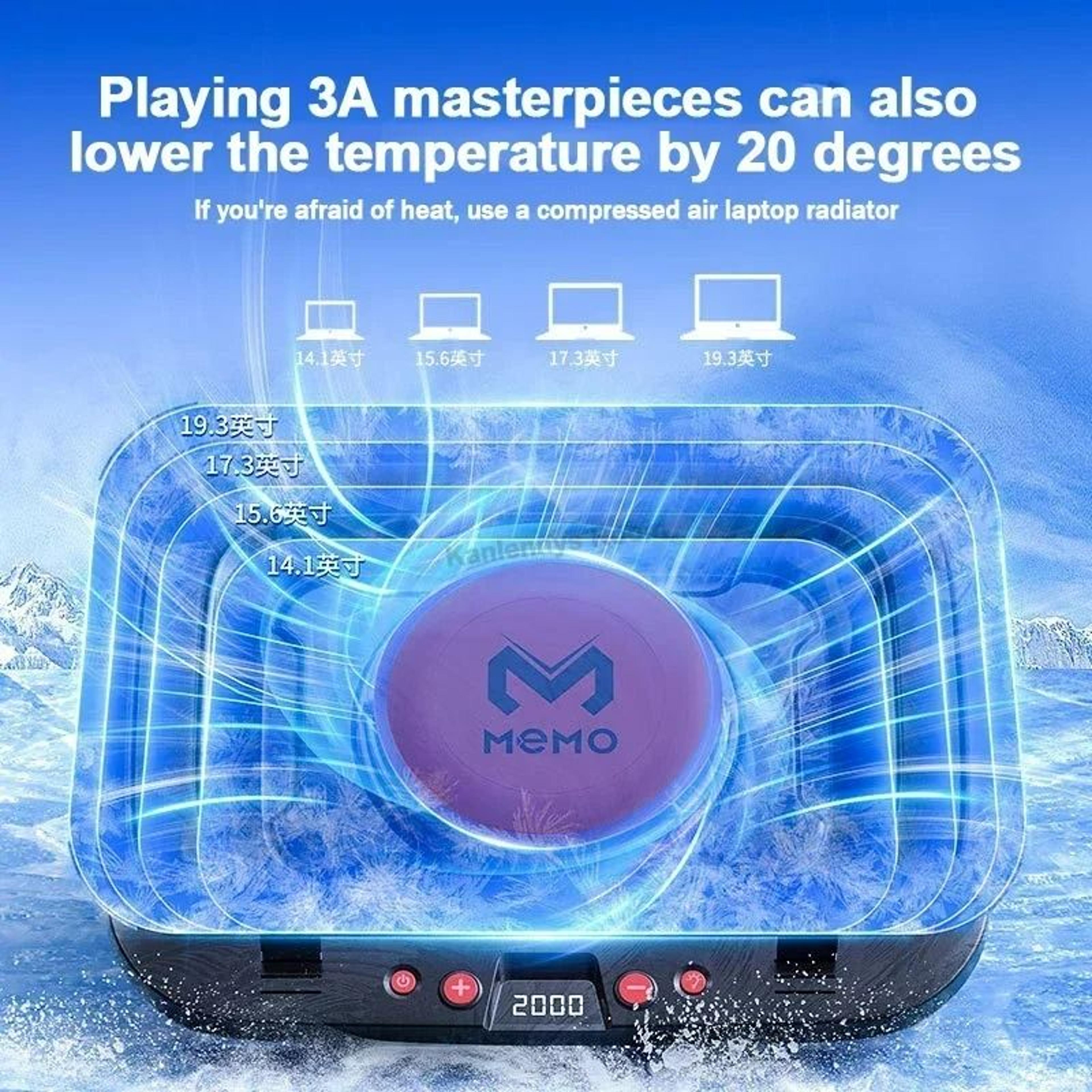 TurboBreeze FL08 Laptop Cooler 1