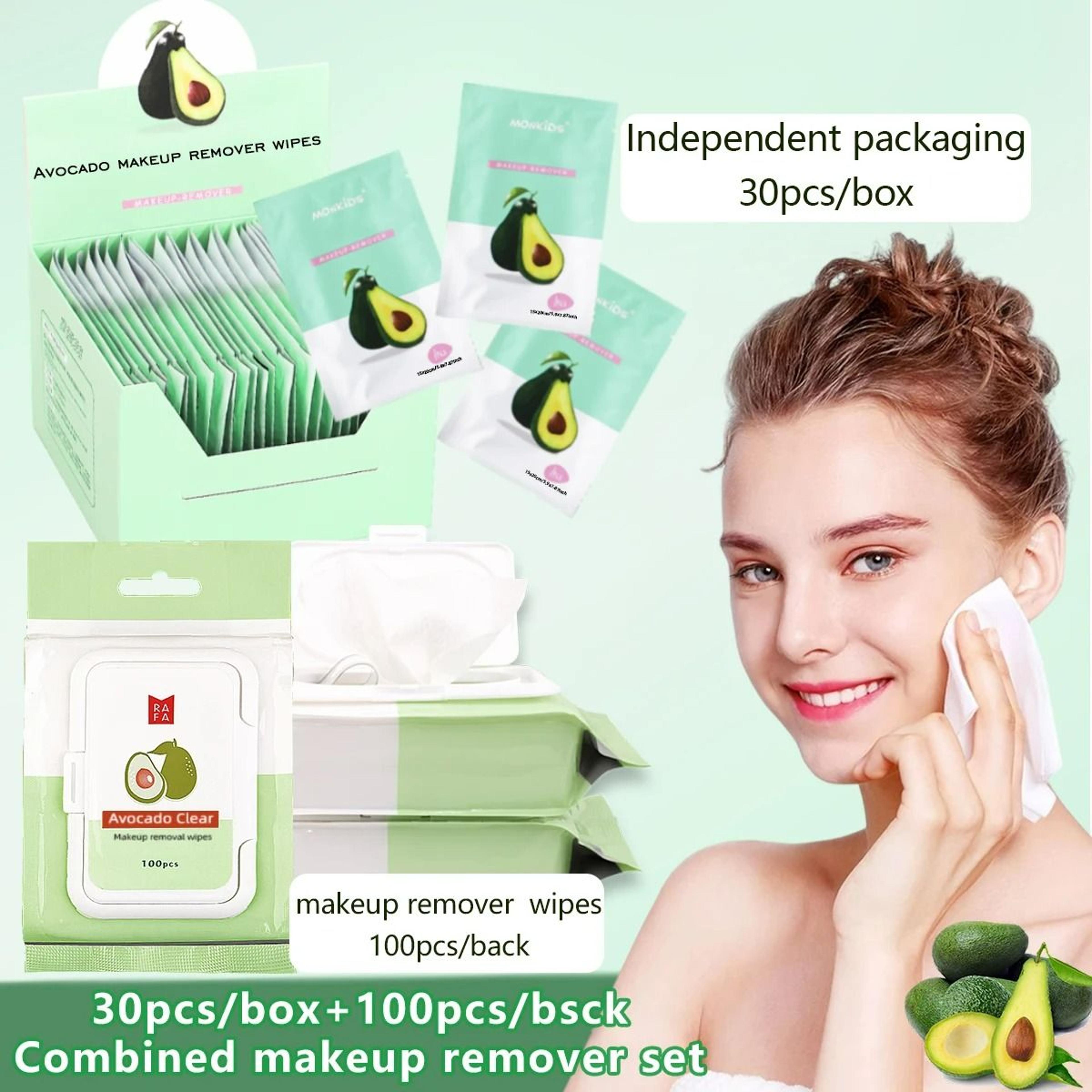 pureglow makeup remover wipes set