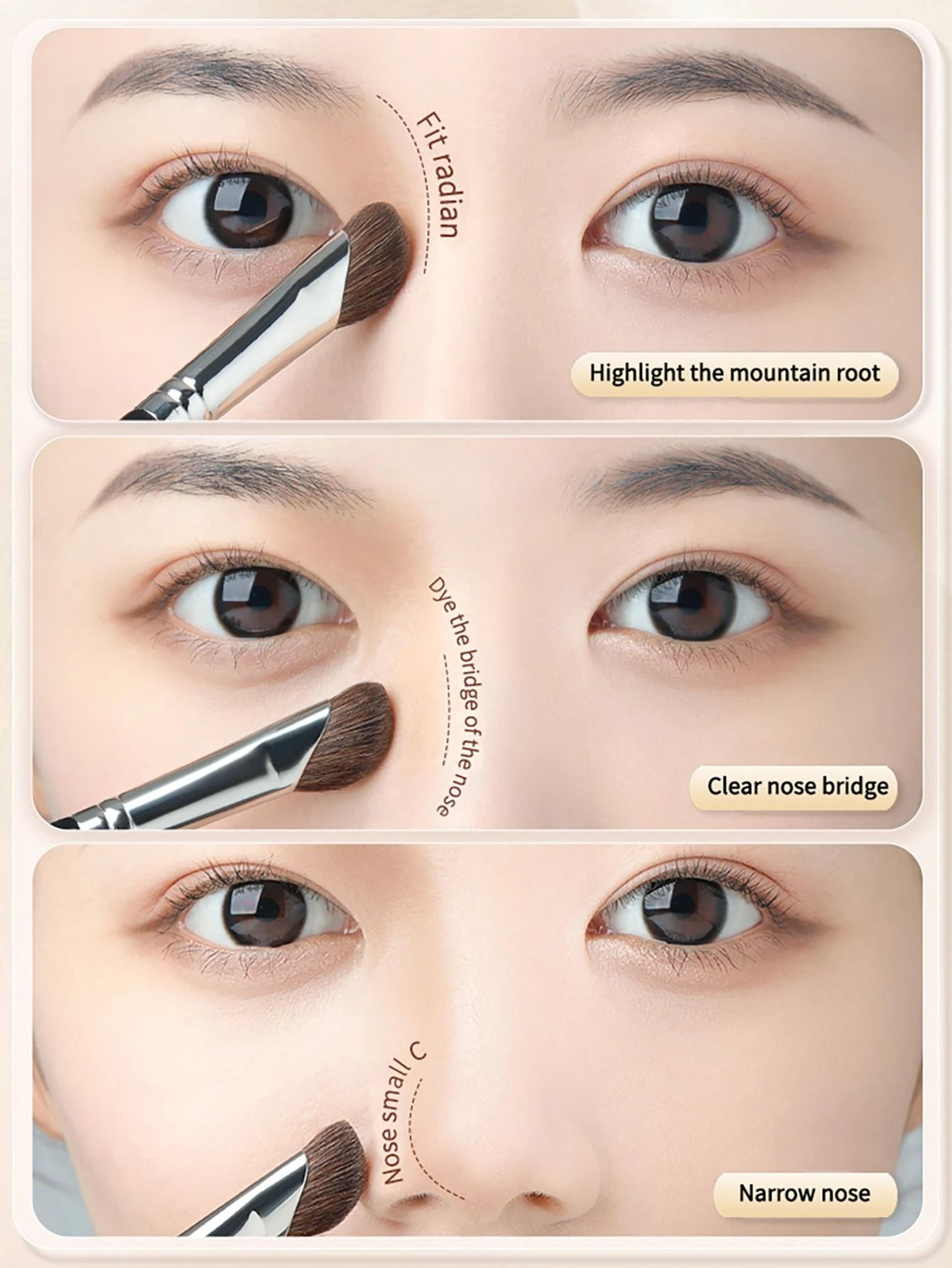NoseSculpt Dual Contour Brush Set 4