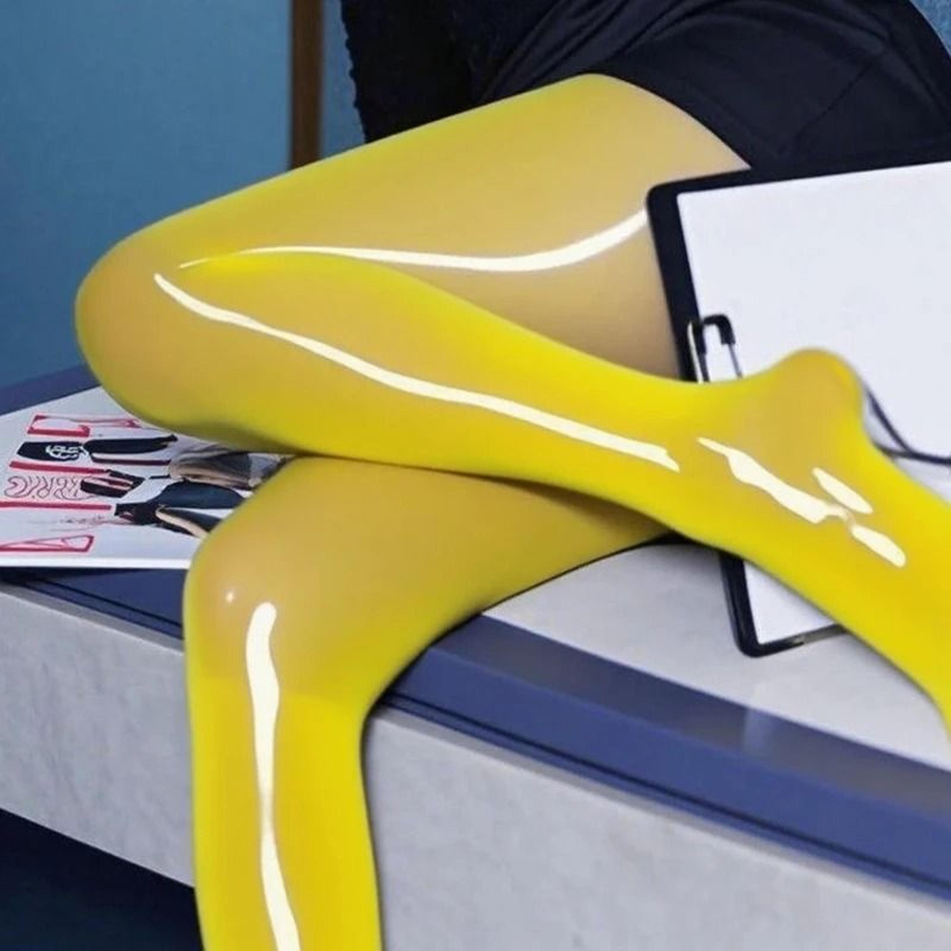 LustraGlow High Waist Glossy Tights 14
