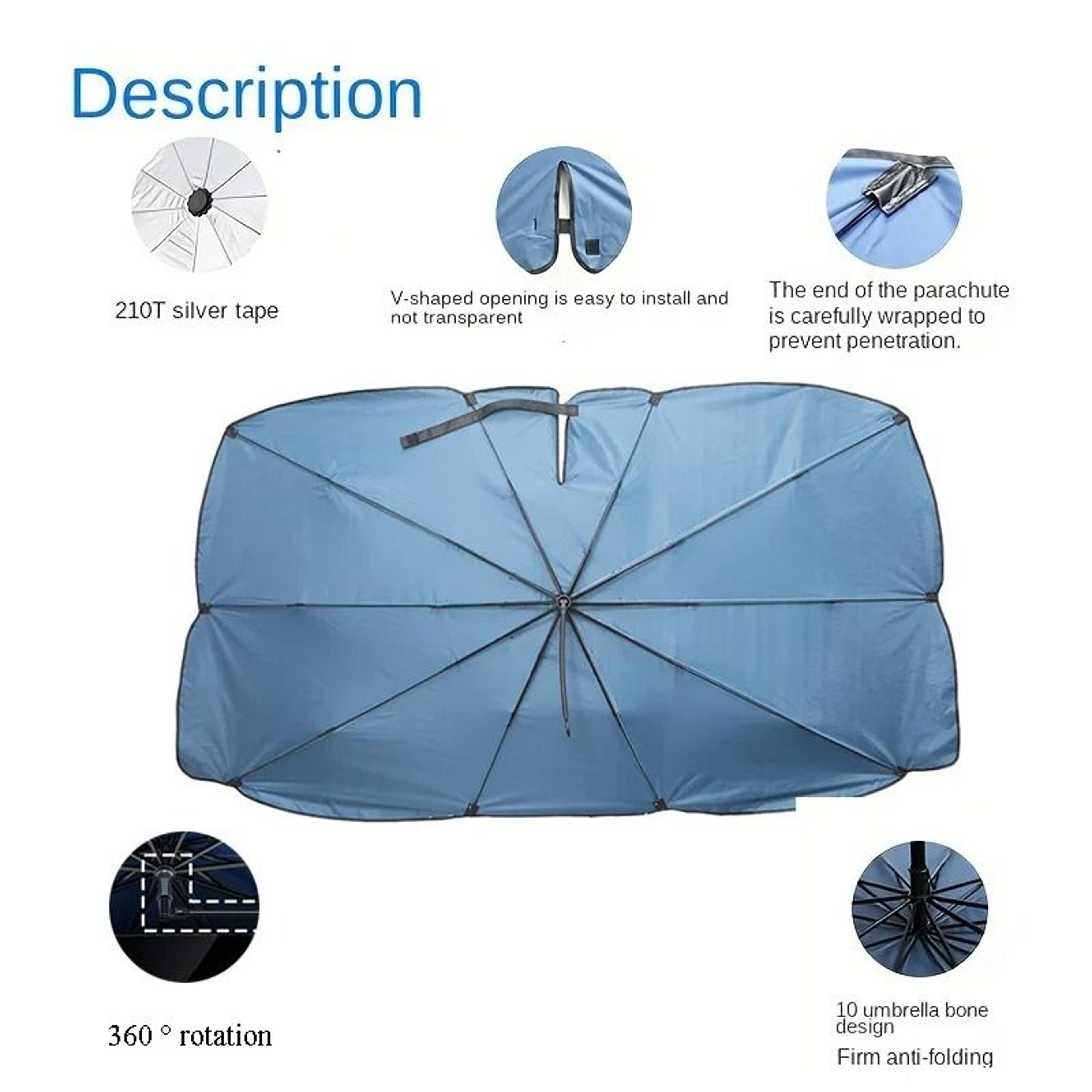 ShadePivot Rotating Windshield Umbrella 4