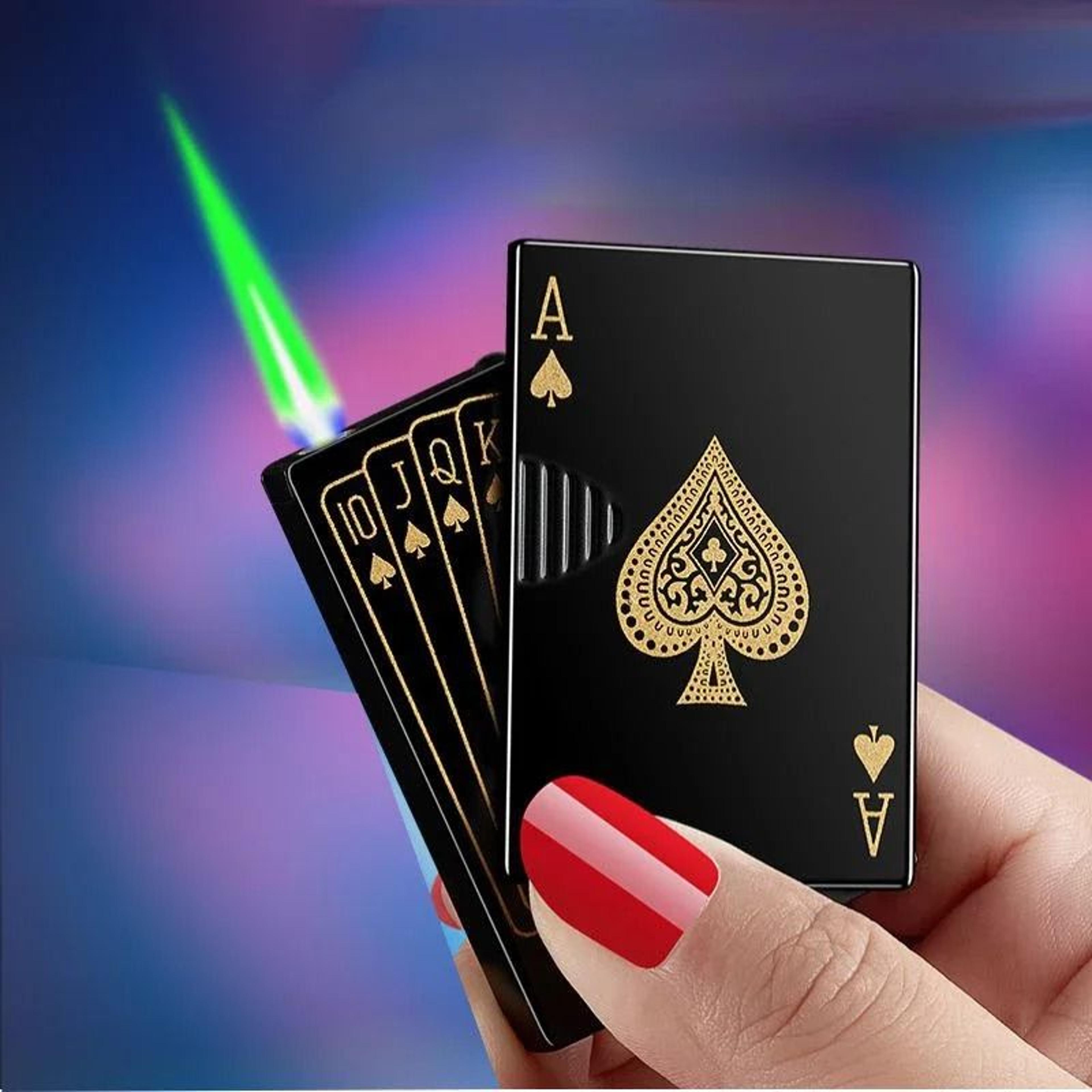 AceFlame Playing Card Metal Lighter 0