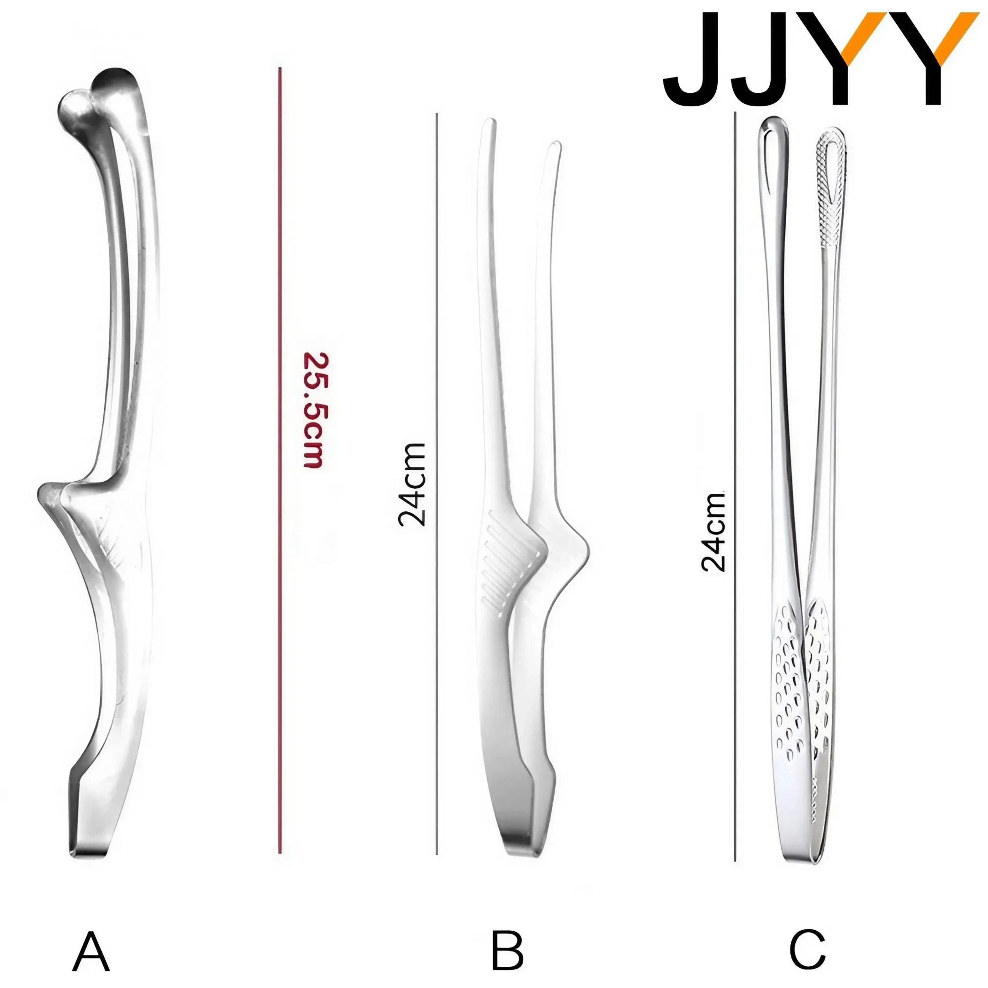 GripMaster Stainless Steel Cooking Tongs 5