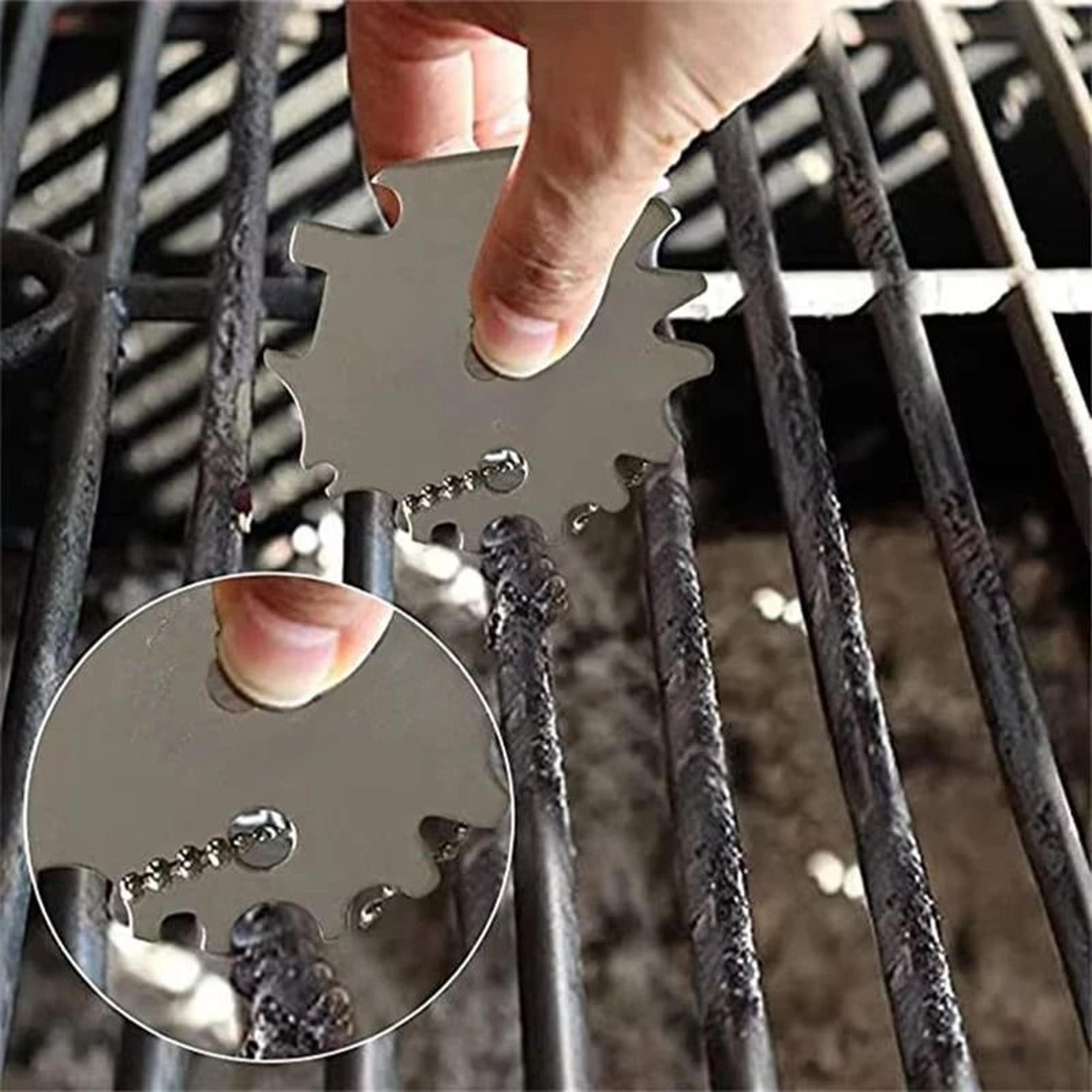 GrillEdge Portable Metal BBQ Scraper 0