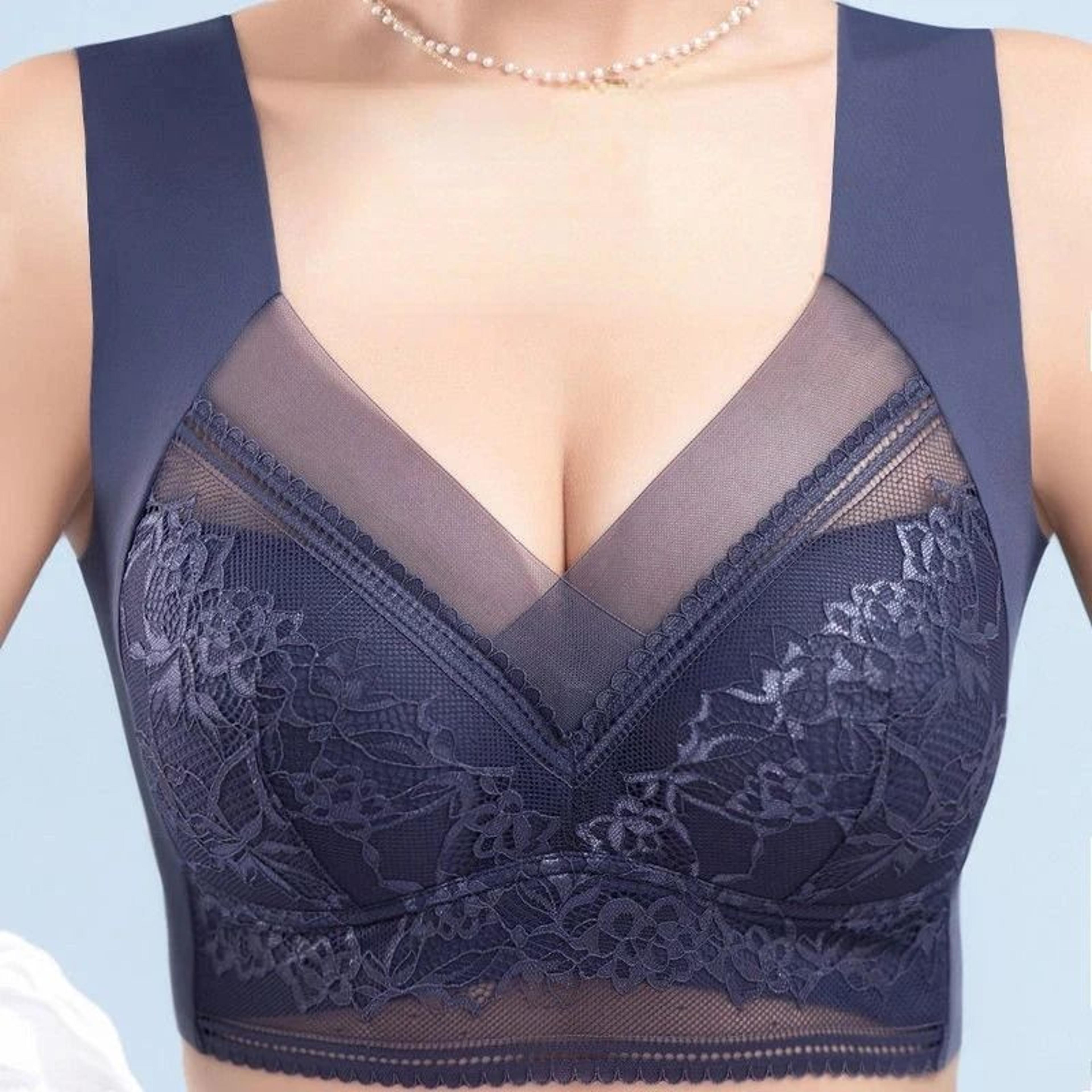 SilkBloom Seamless Lace Wireless Bra 1