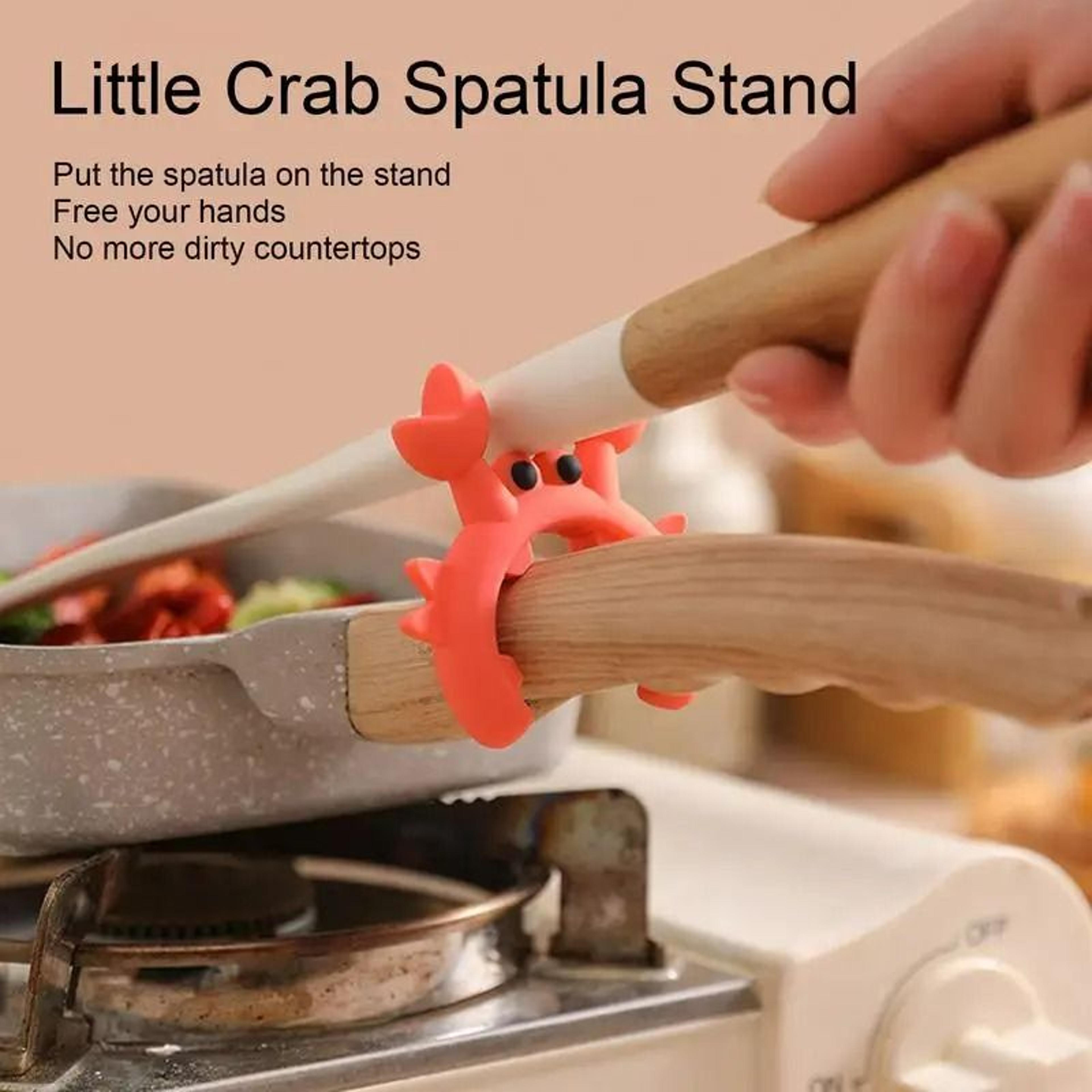 CrabMate Silicone Utensil Rest Holder 0