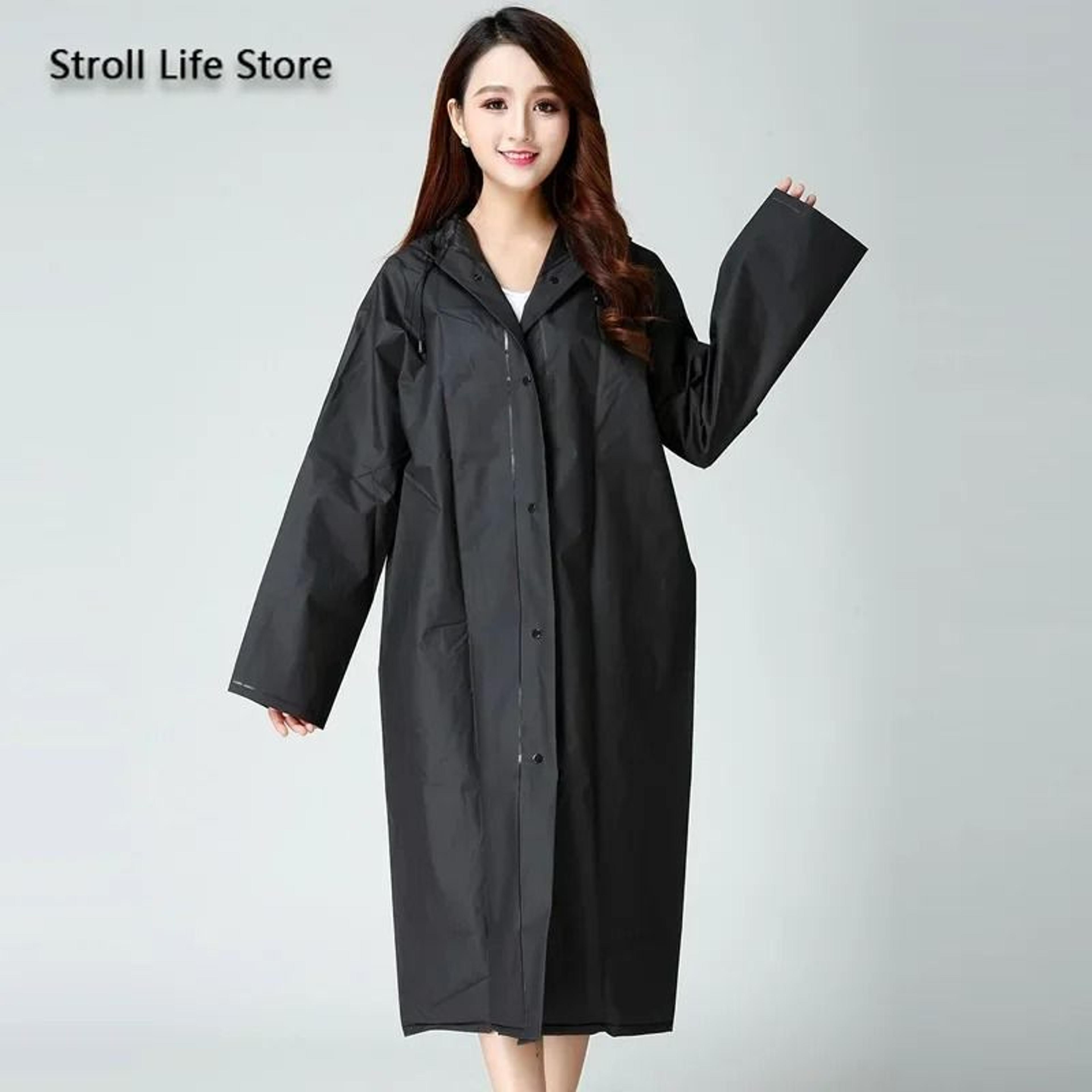 RainGlow Translucent Waterproof Rain Poncho 4