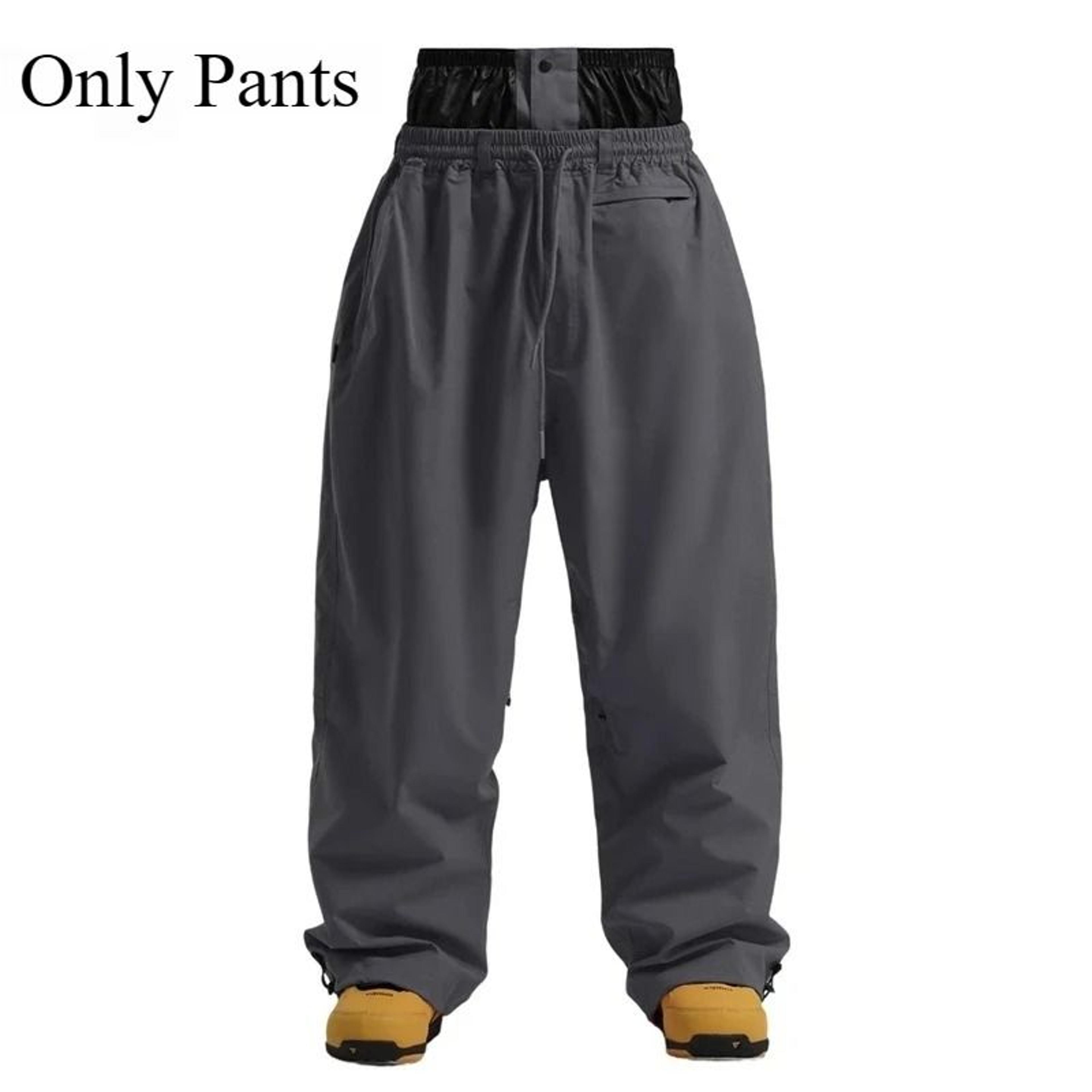 AlpineStride Windproof Waterproof Baggy Ski Pants 9