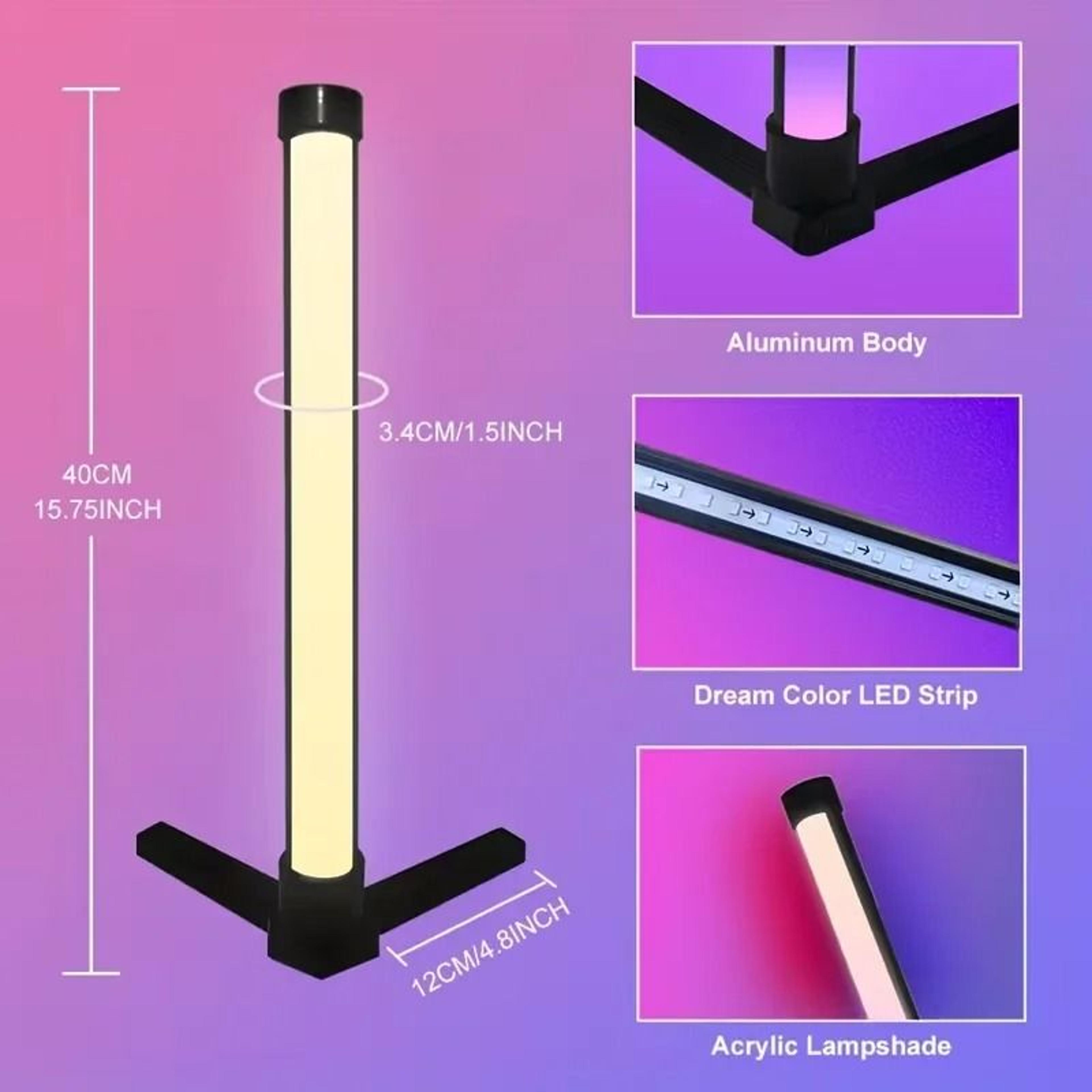 AuraVibe RGB Music Sync Color Changing Floor Lamp 6
