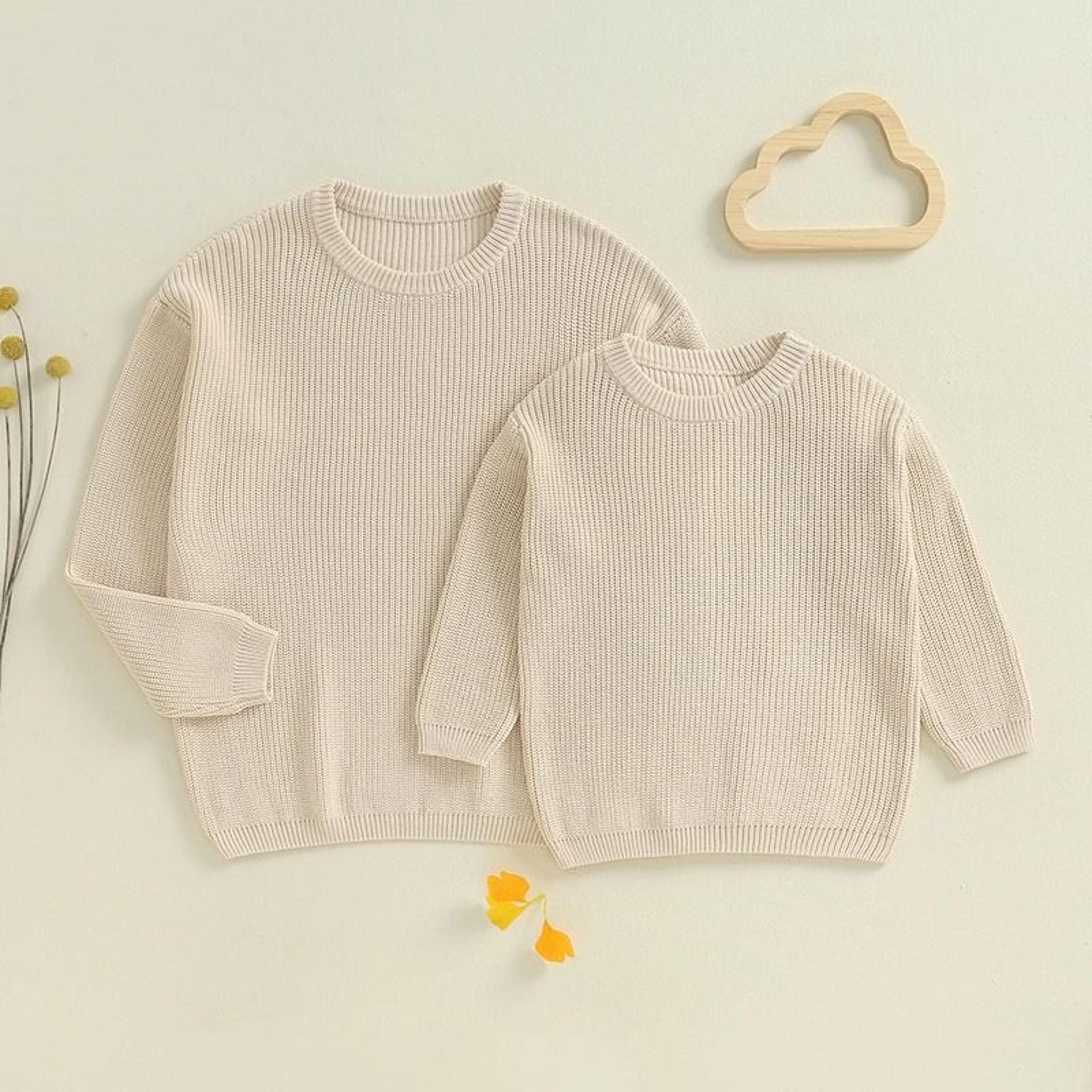 CozyBond Mommy And Me Matching Knit Sweaters 6