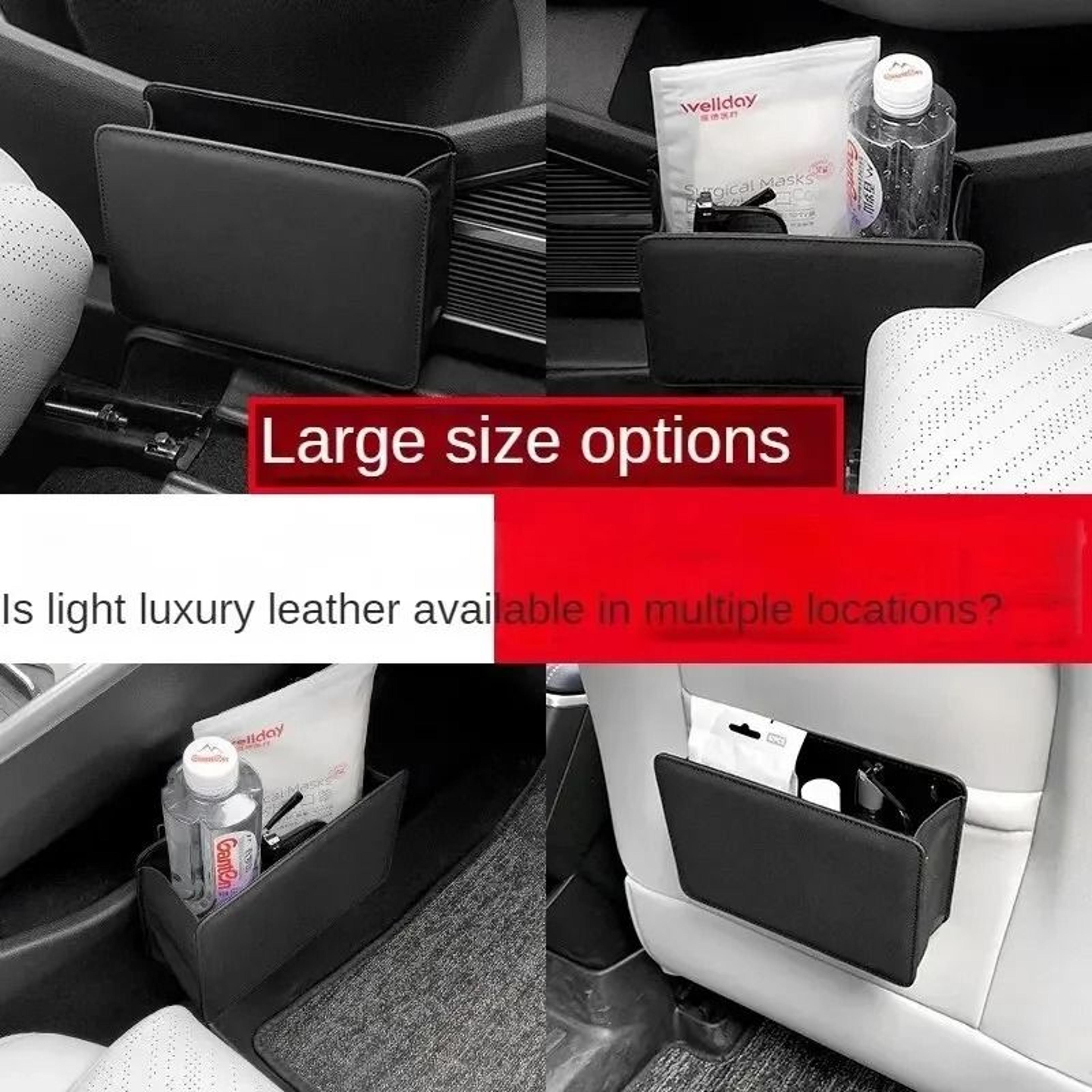 AutoNest Foldable Hanging Car Trash Bin 2